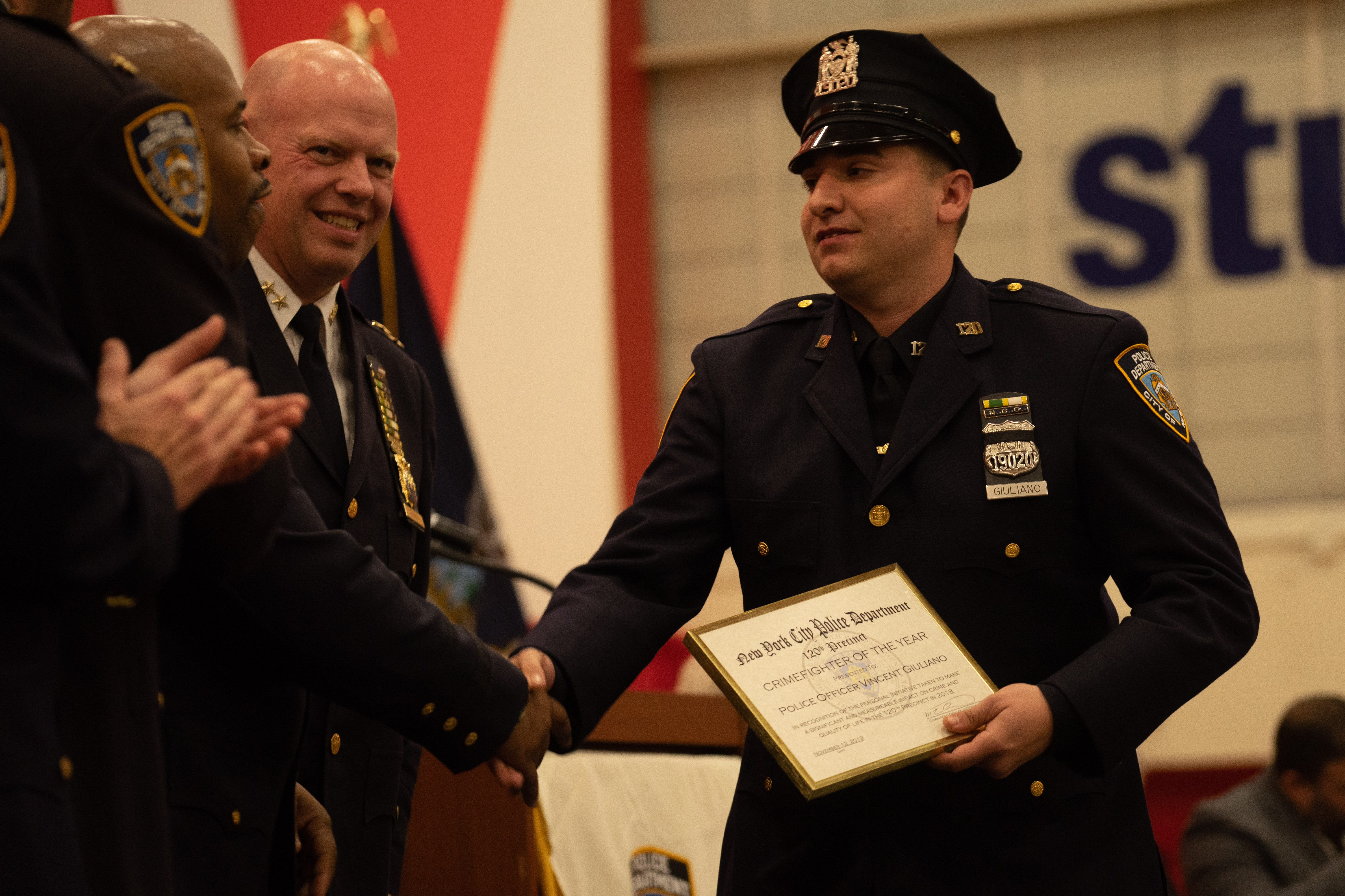 NYPD’s 120th Precinct holds Medal Day ceremony