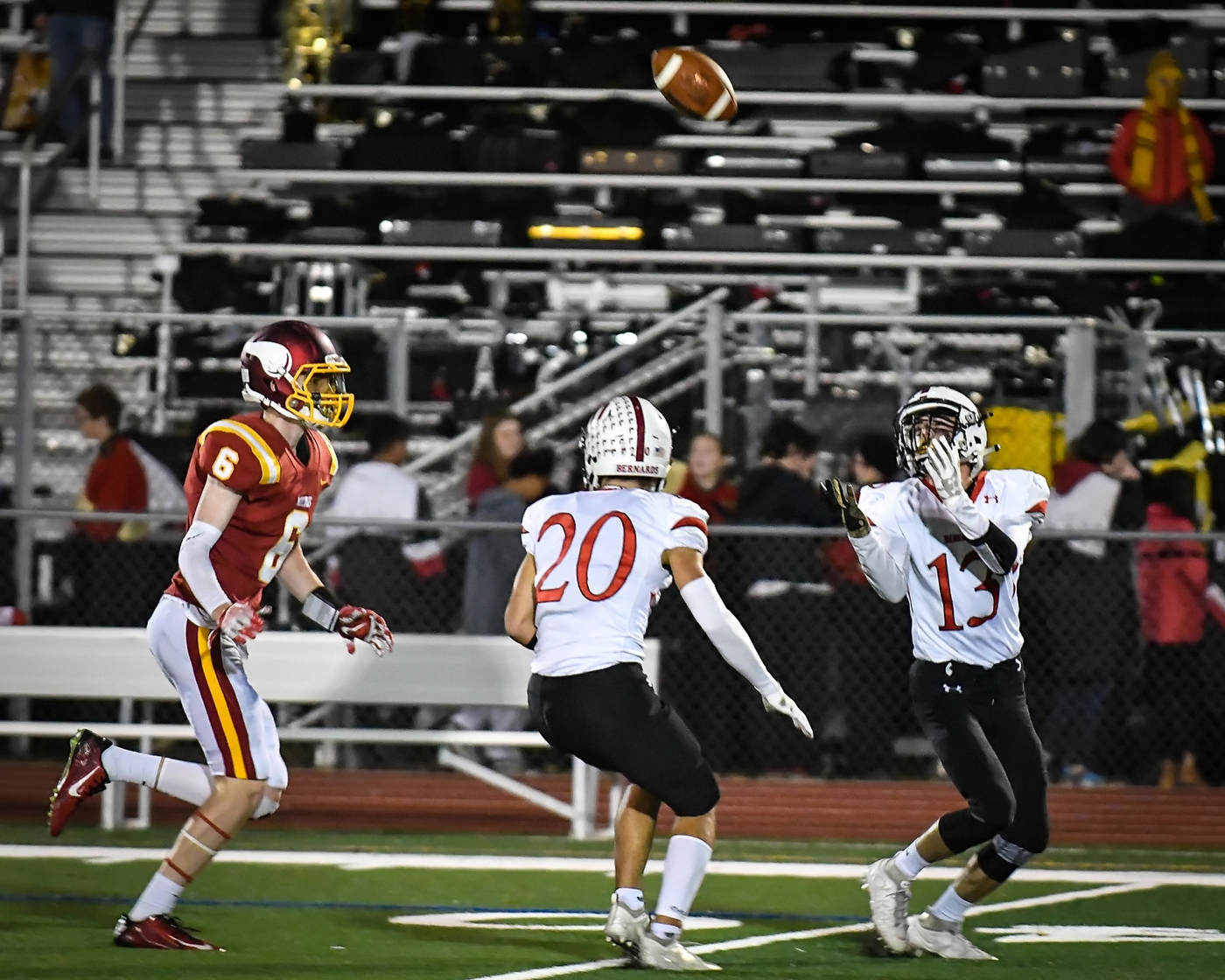 Football Bernards Defeats Voorhees on 10182019