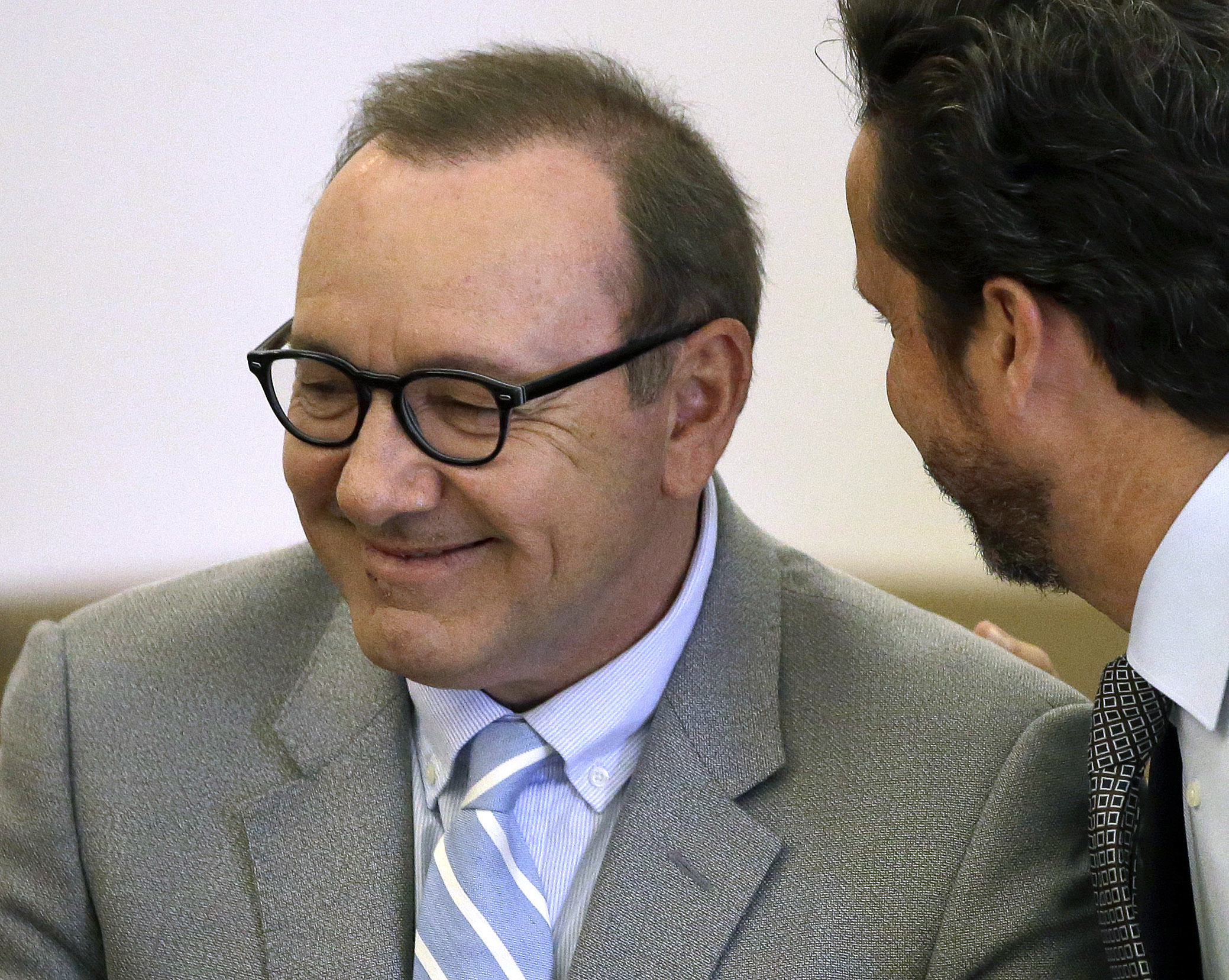 Kevin Spacey attends hearing for groping case in Nantucket