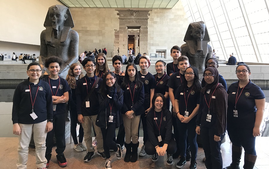 Substance Abuse Task Force announced; school visits Metropolitan Museum