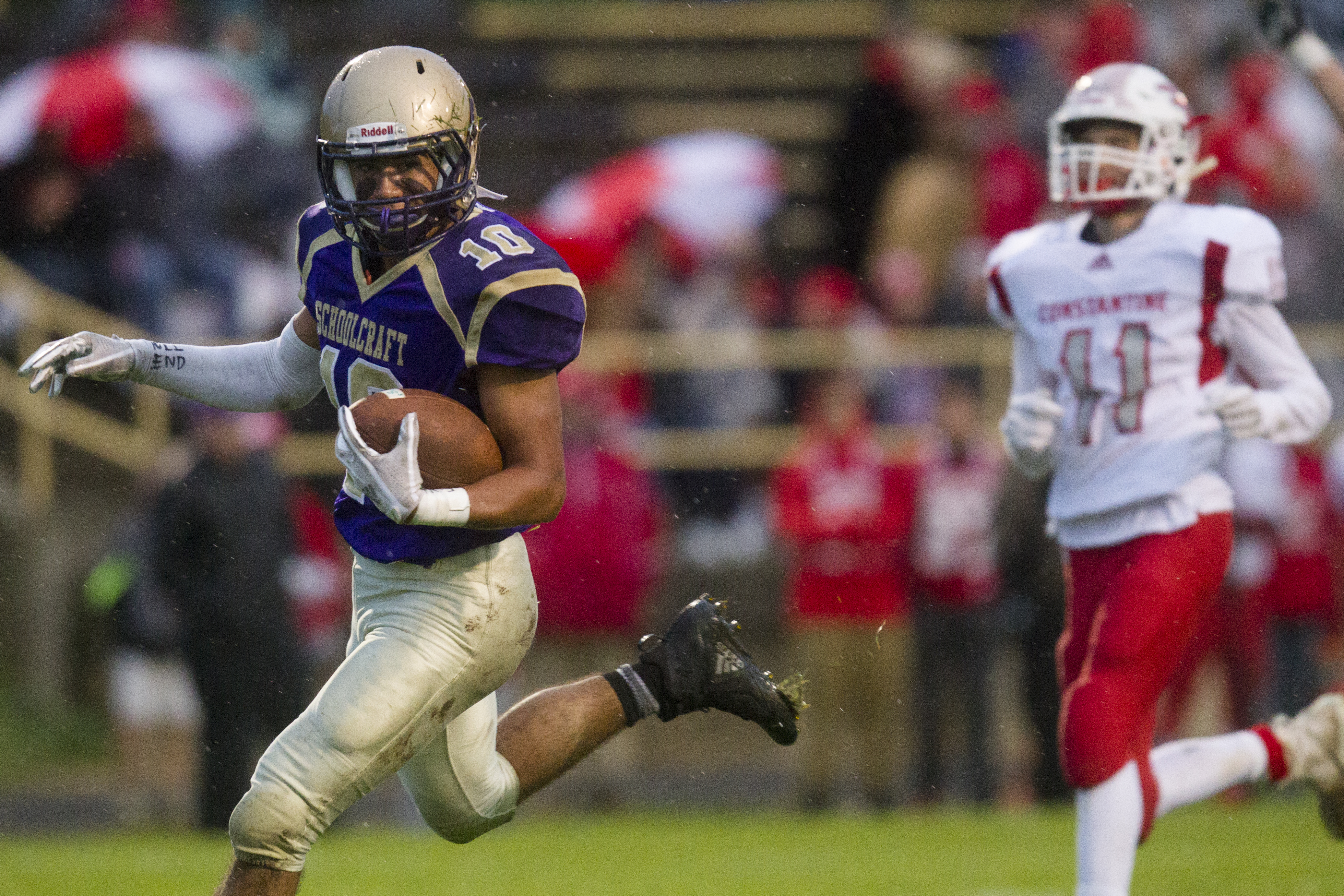 Kobe Clark's journey to record-setting Schoolcraft running back - mlive.com