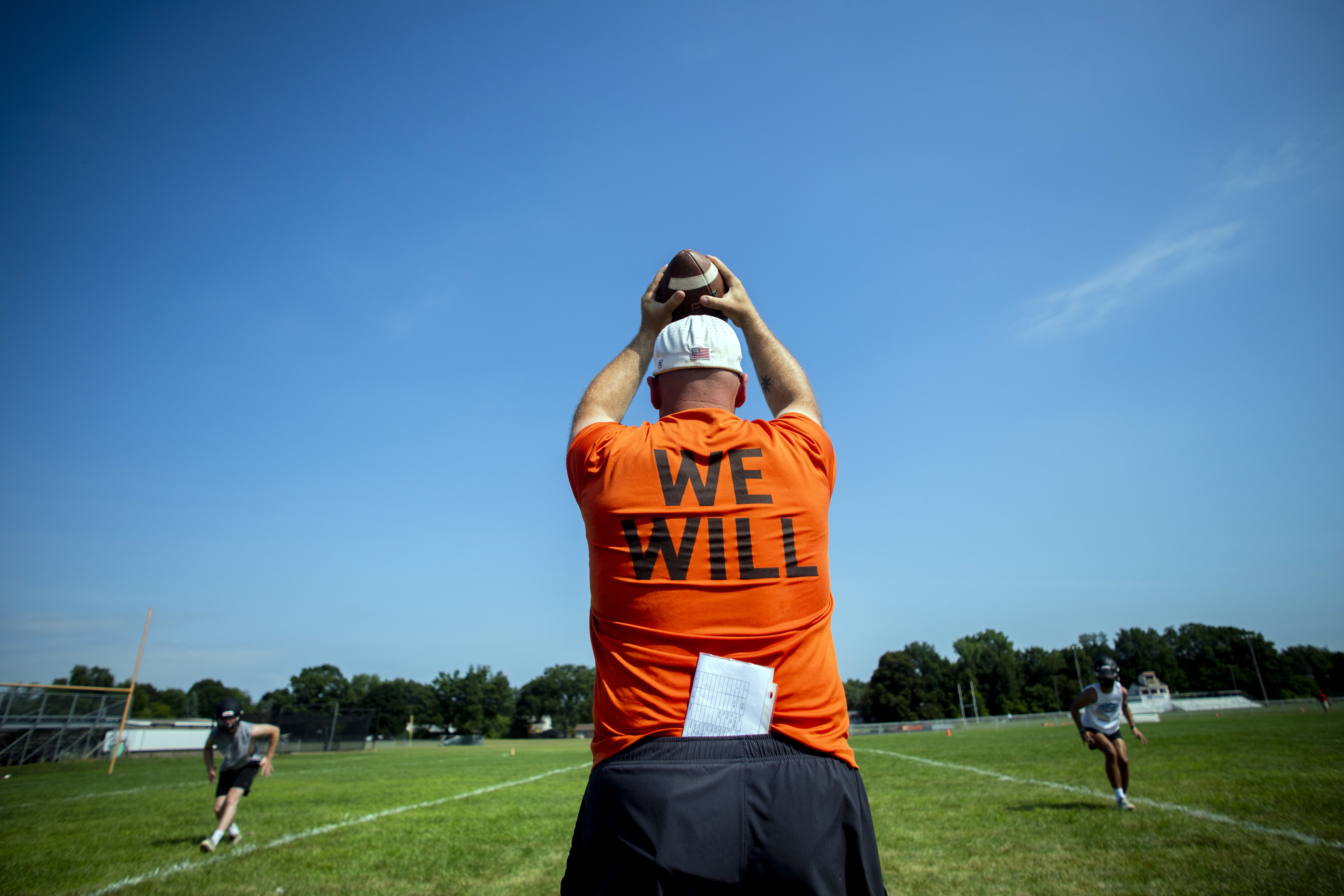 Flushing football showcases agility, skilled footwork at first 2019 ...