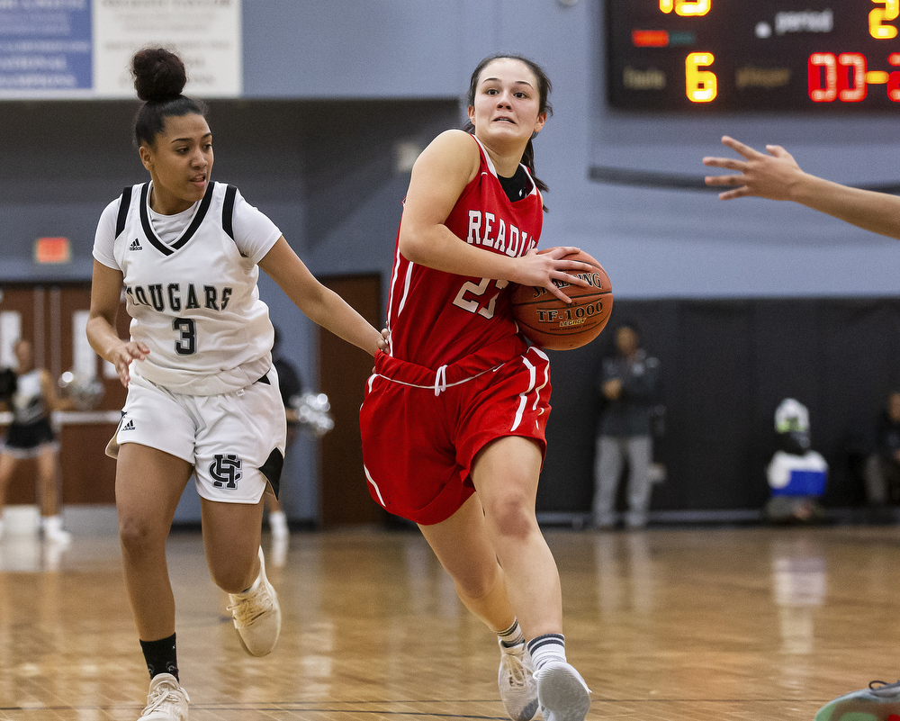 Harrisburg defeats Reading in first round of D36A girls basketball tournament