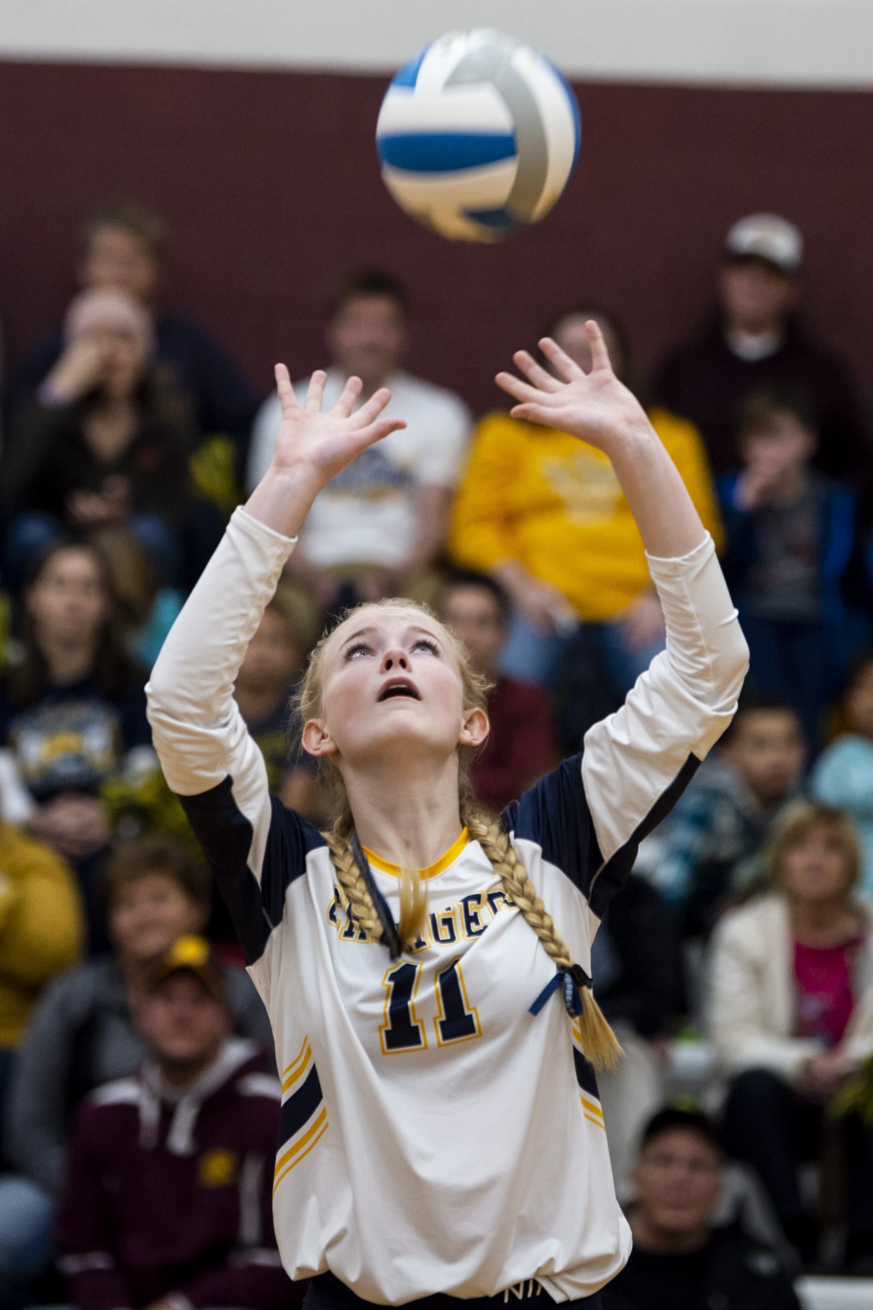Valley Lutheran volleyball defeats Reese in Division 3 District