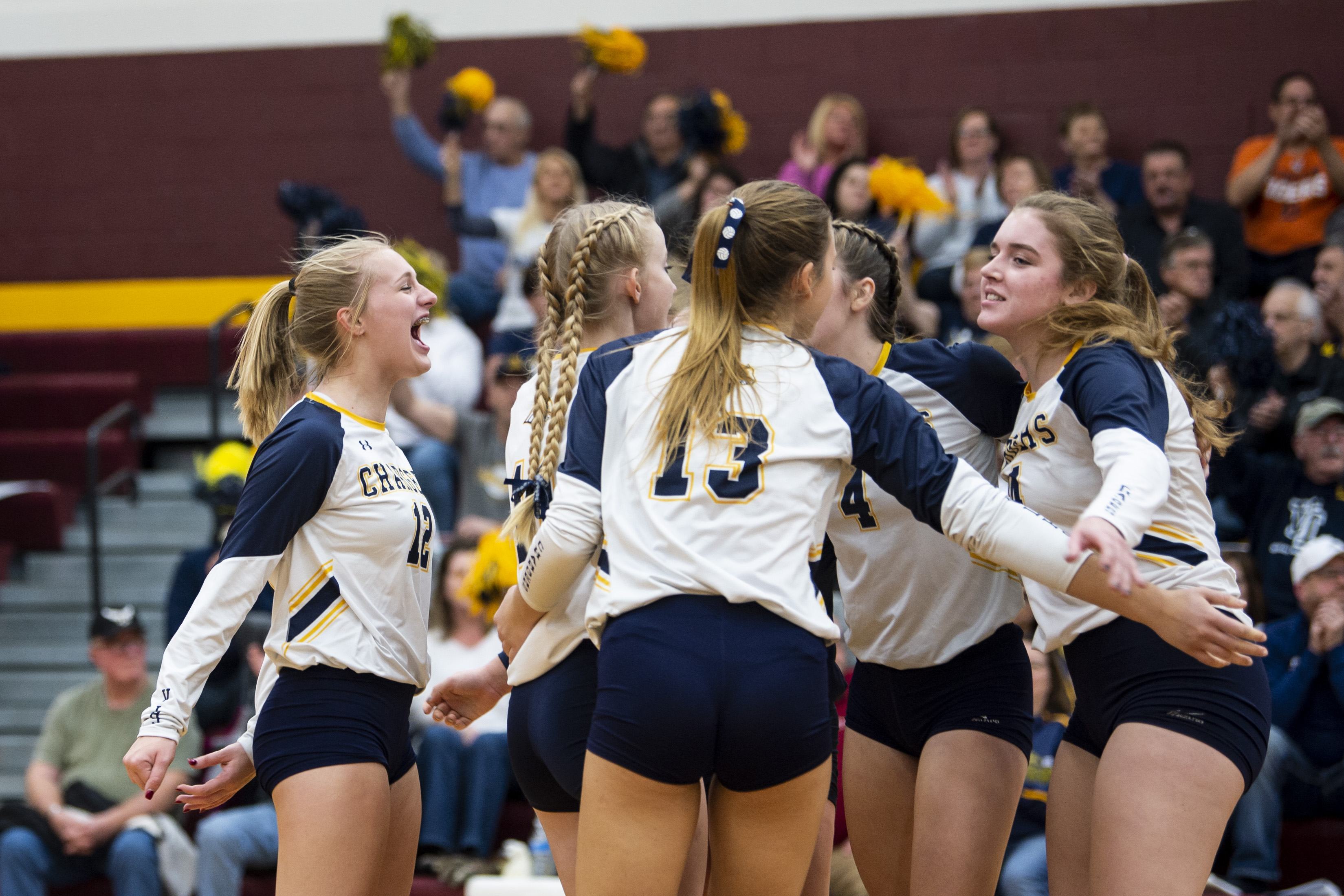 Valley Lutheran volleyball defeats Reese in Division 3 District