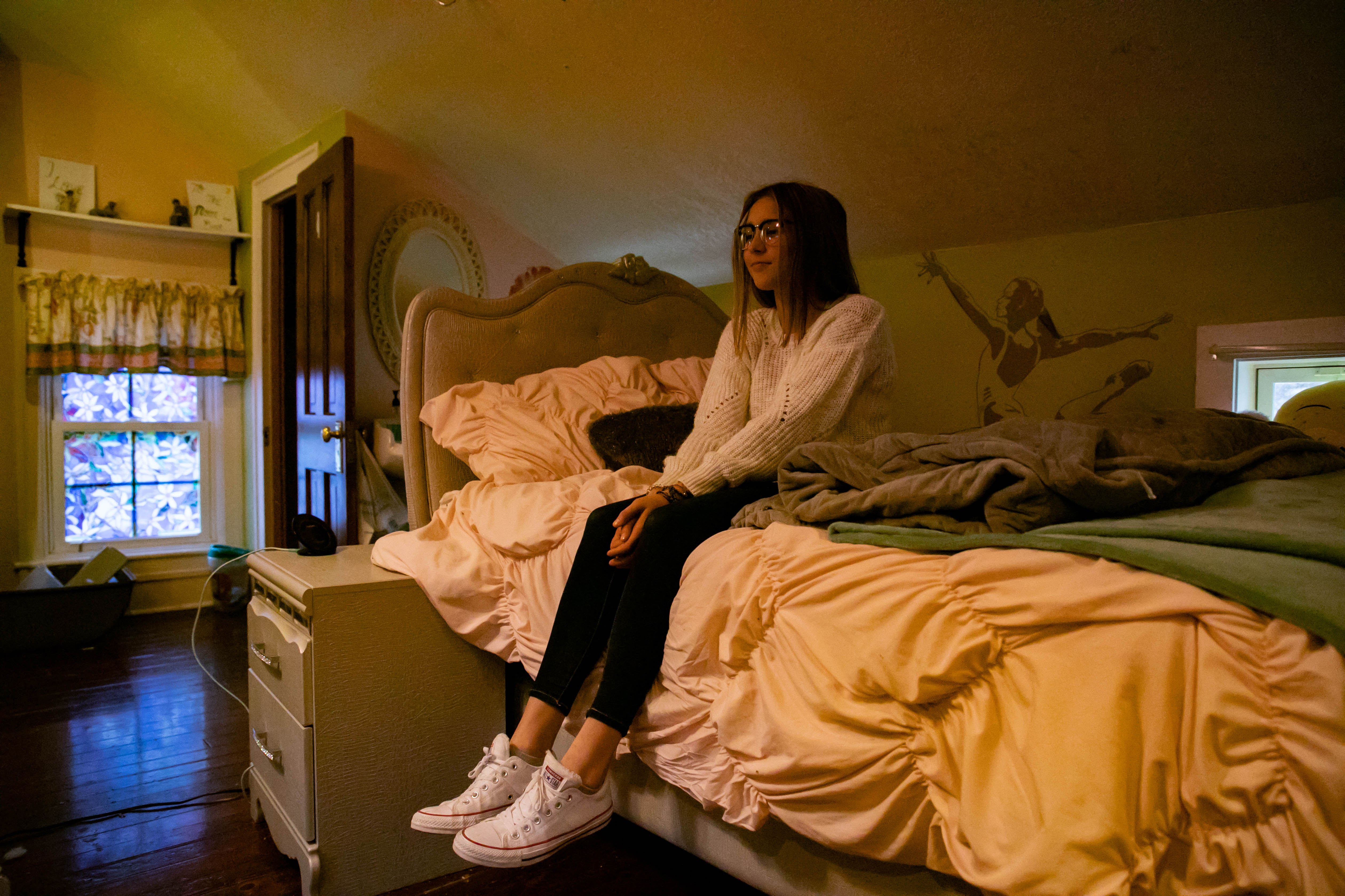 Saginaw family lives inside of haunted house