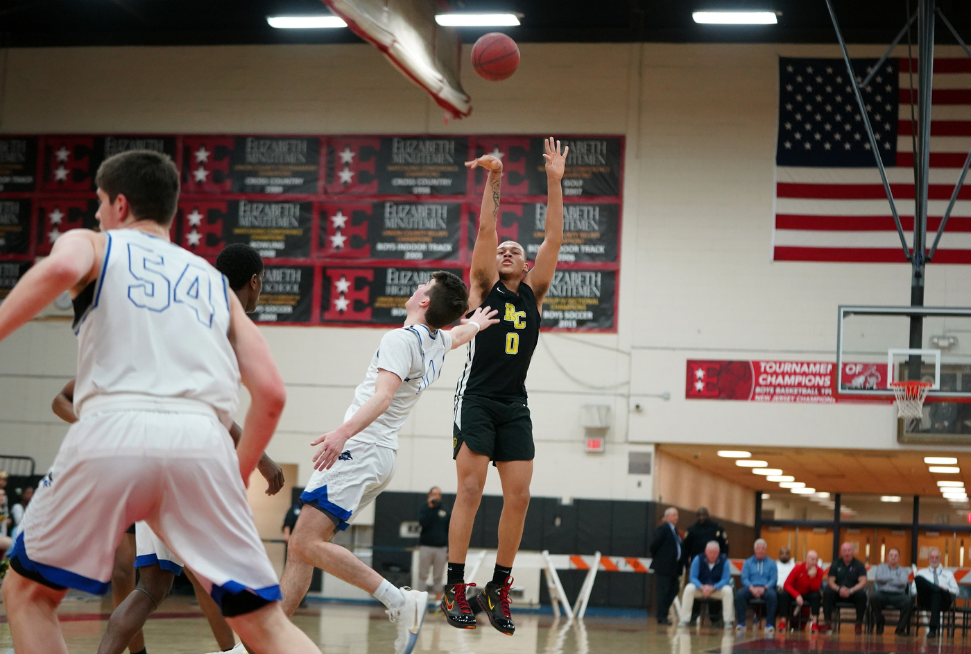 Roselle Catholic boys basketball plays Gill St. Bernard's in North ...