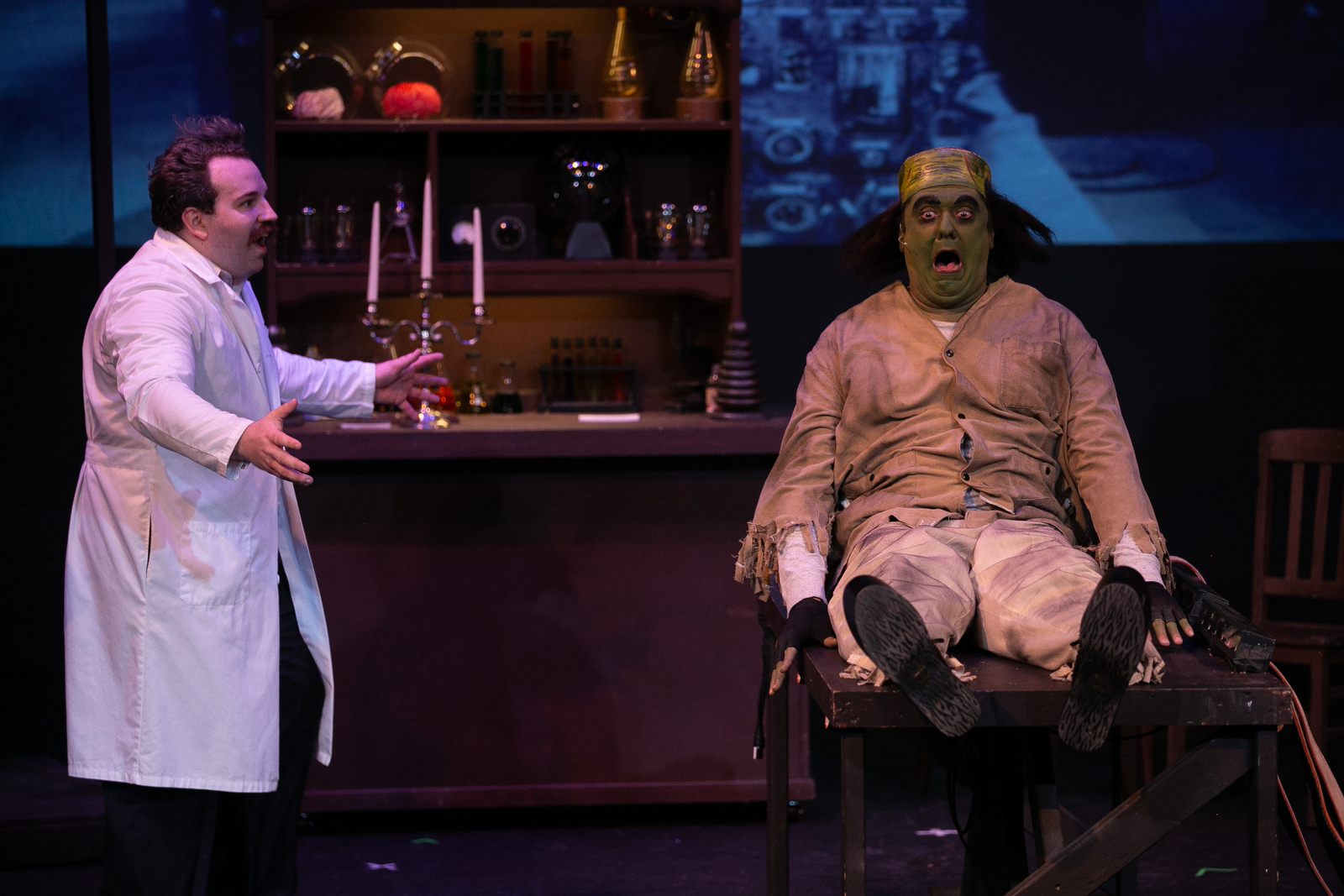 Young Frankenstein comes to life in Chagrin Falls at the CVLT -  cleveland.com, image size:1600x1067