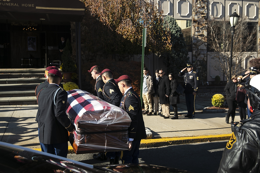 Body of paratrooper Matt Joskowitz is brought back to Cliffside Park