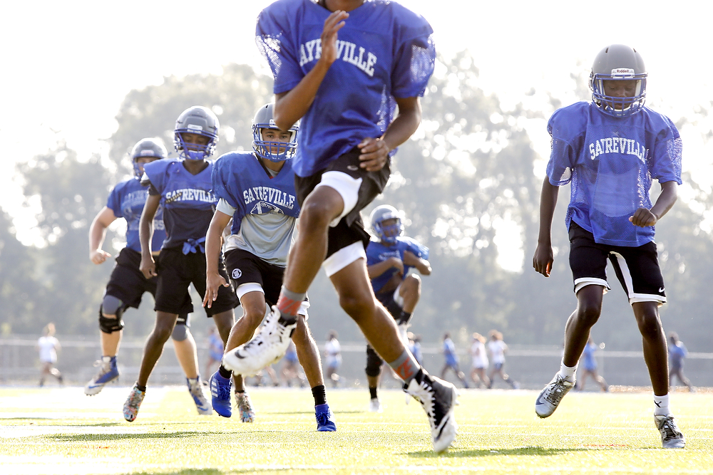 Camp sights Photo essay of 2019 Sayreville football training camp