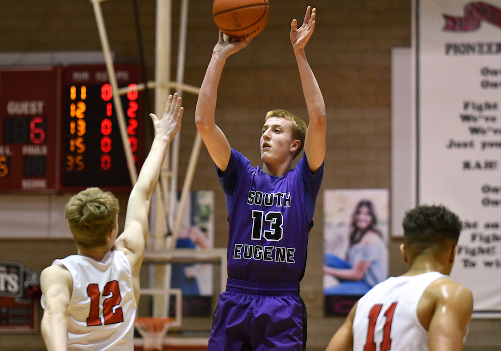 South Eugene at Oregon City boys basketball