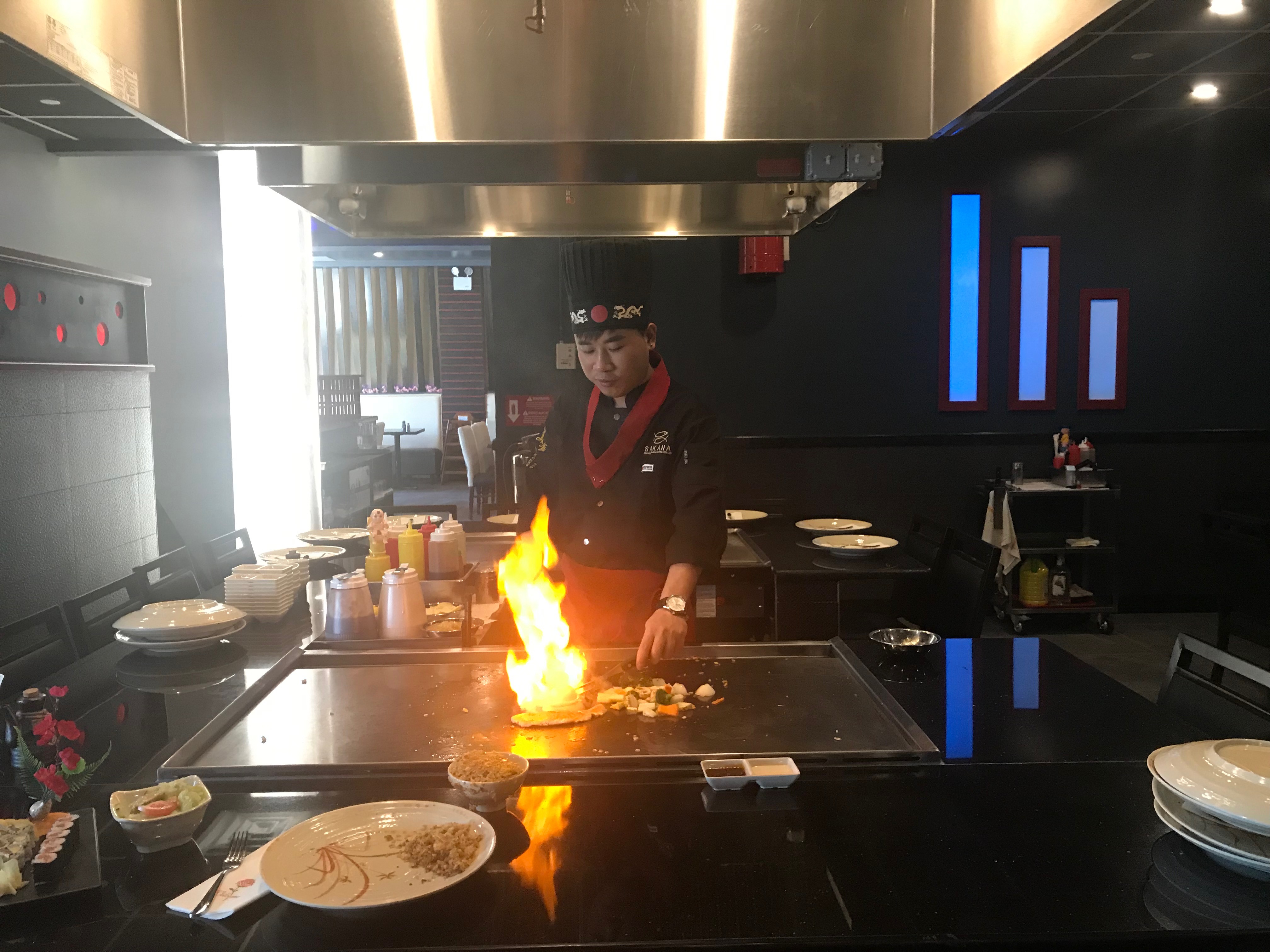 Sakana Sushi & Hibachi opens in former bank location