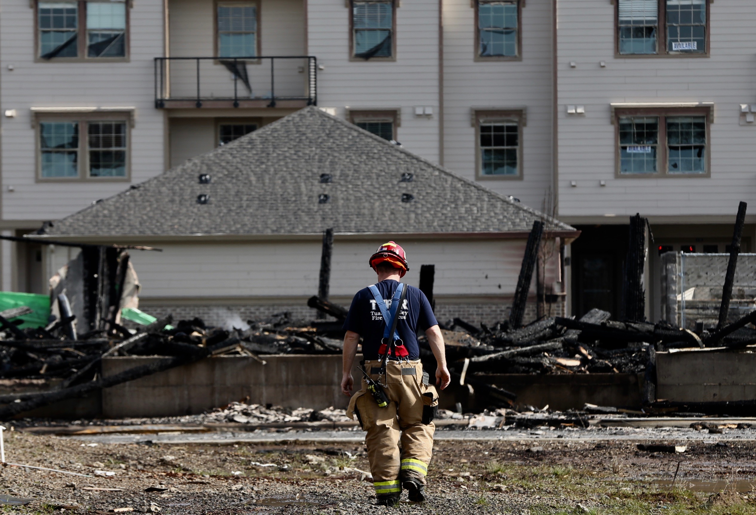 Wilsonville apartment fire
