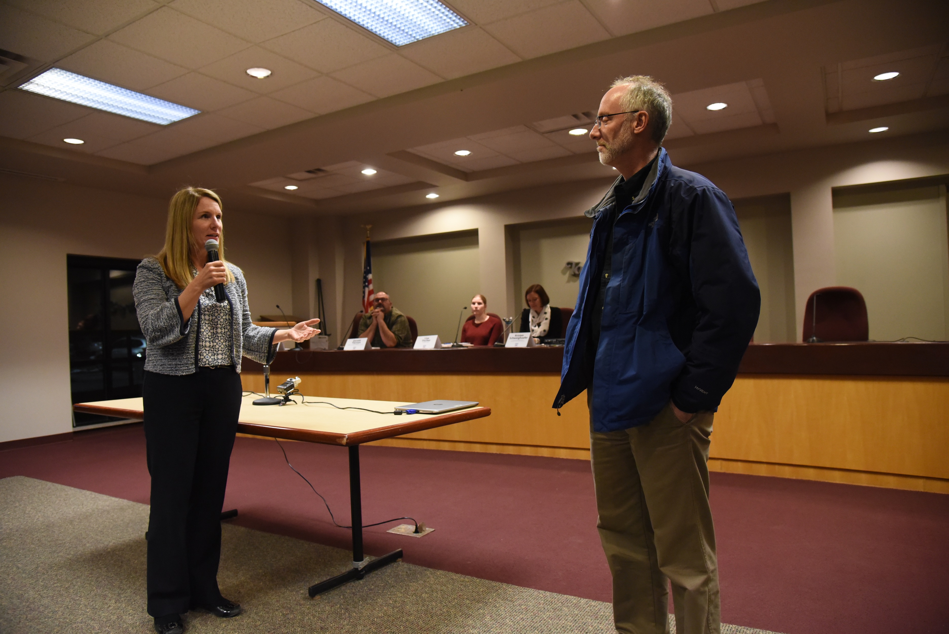 Clean water town hall hosted by state Rep. Donna Lasinski in Scio