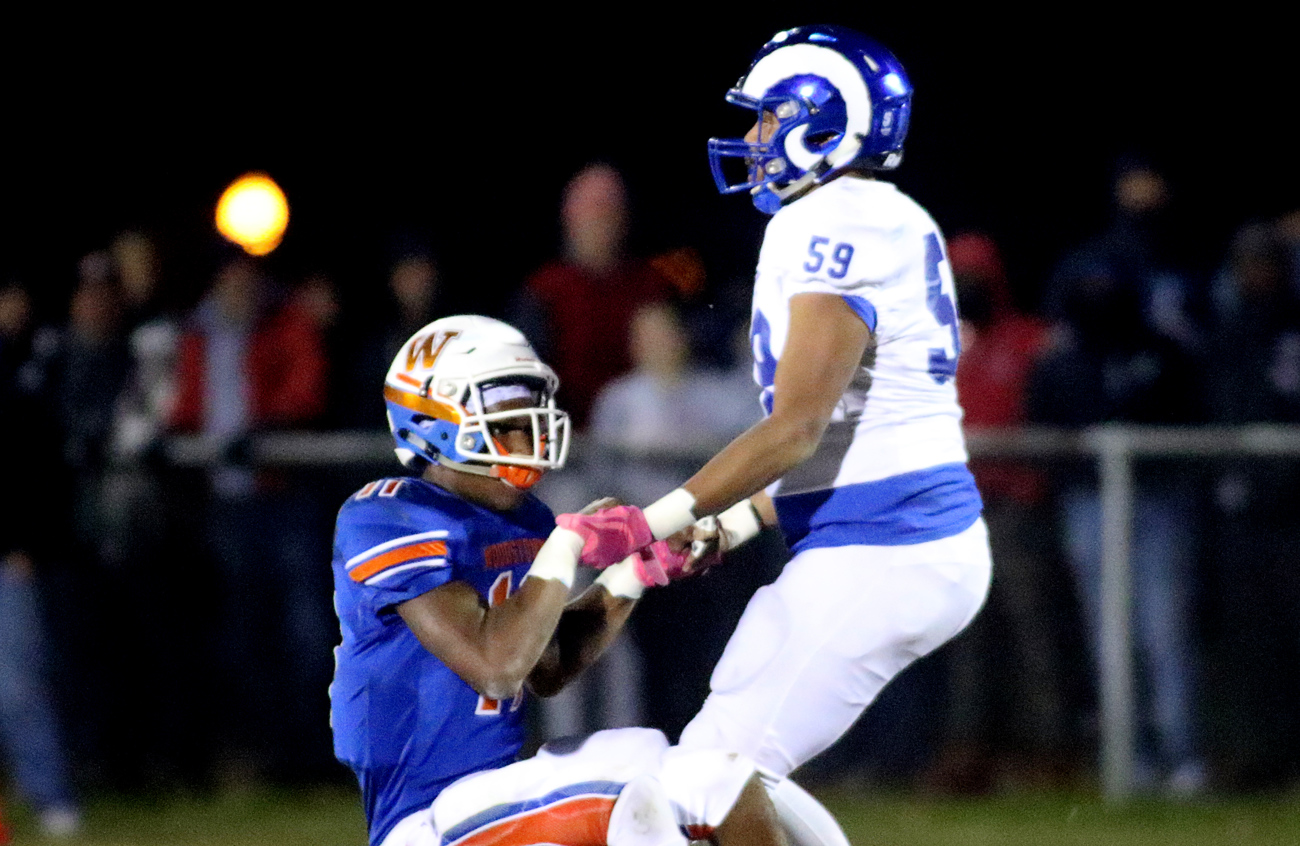 Salem vs. Woodstown football, Central Jersey Group 1 semifinal, Nov. 15