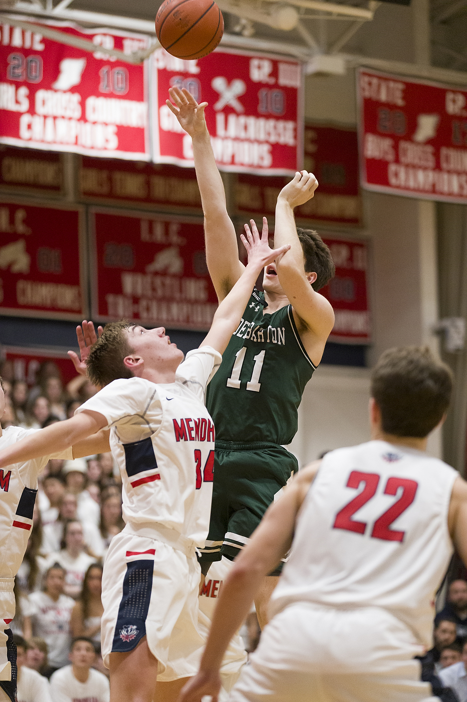 Delbarton vs. Mendham Boys High School Basketball