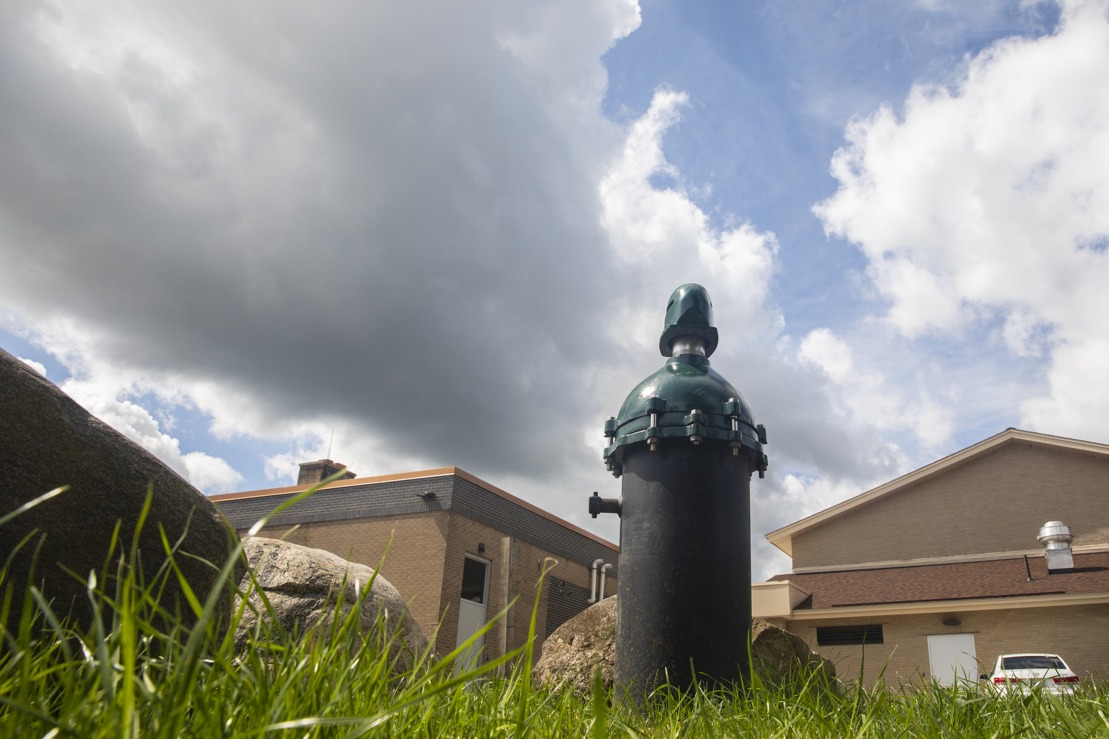 New well at Montcalm County middle school