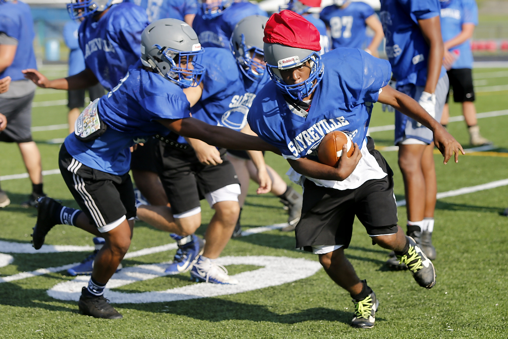 Camp sights Photo essay of 2019 Sayreville football training camp