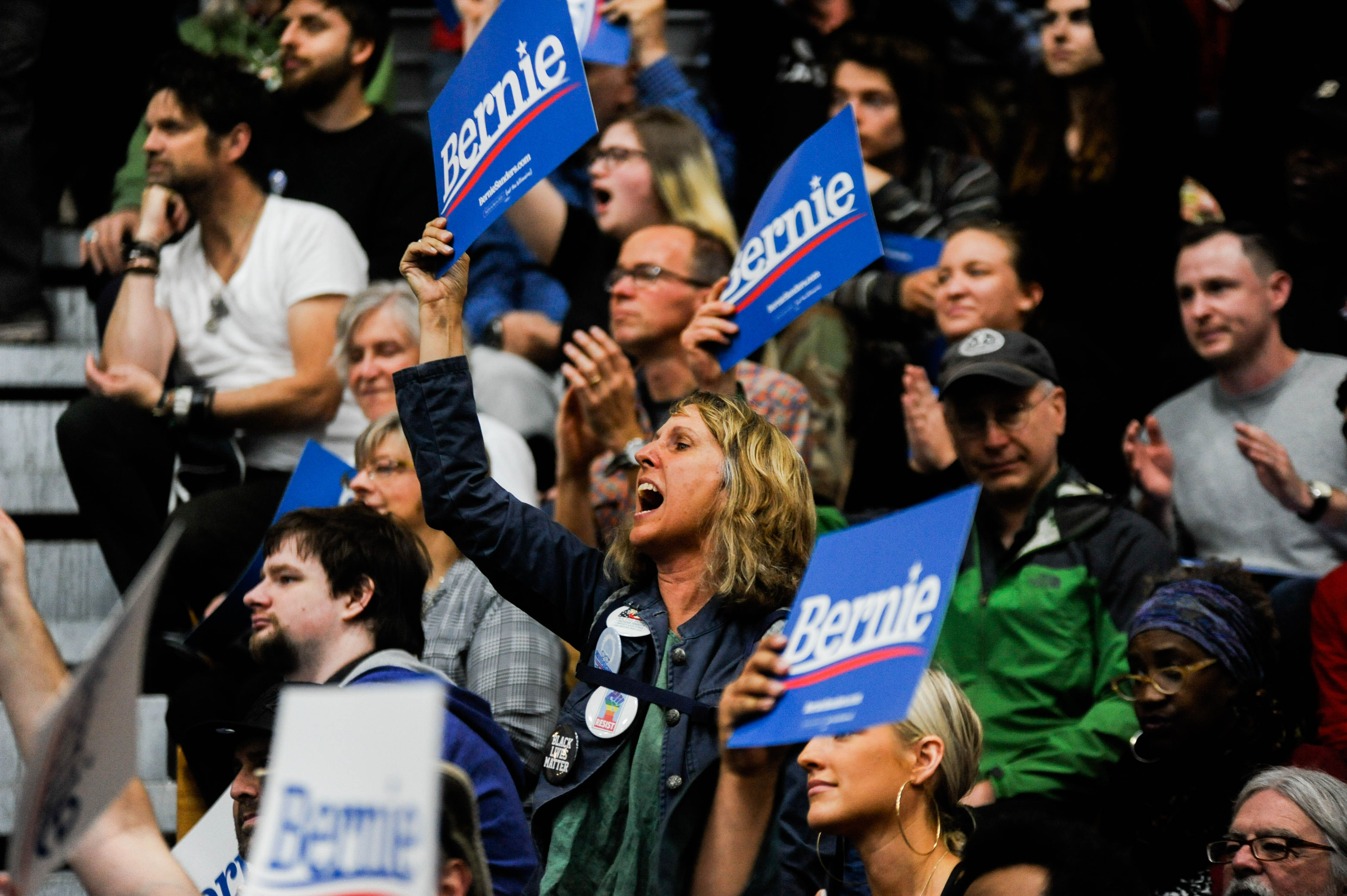 Bernie Sanders rally at Cass Technical High School - mlive.com