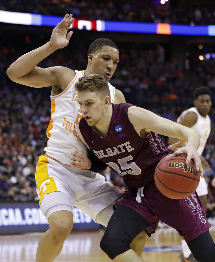 Colgate basketball vs. Tennessee in NCAA Tournament