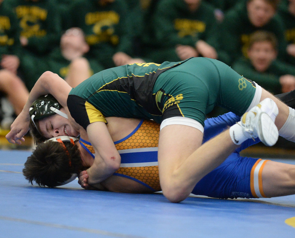 Woodstown wrestling duals at Woodstown High School, Dec. 28, 2019