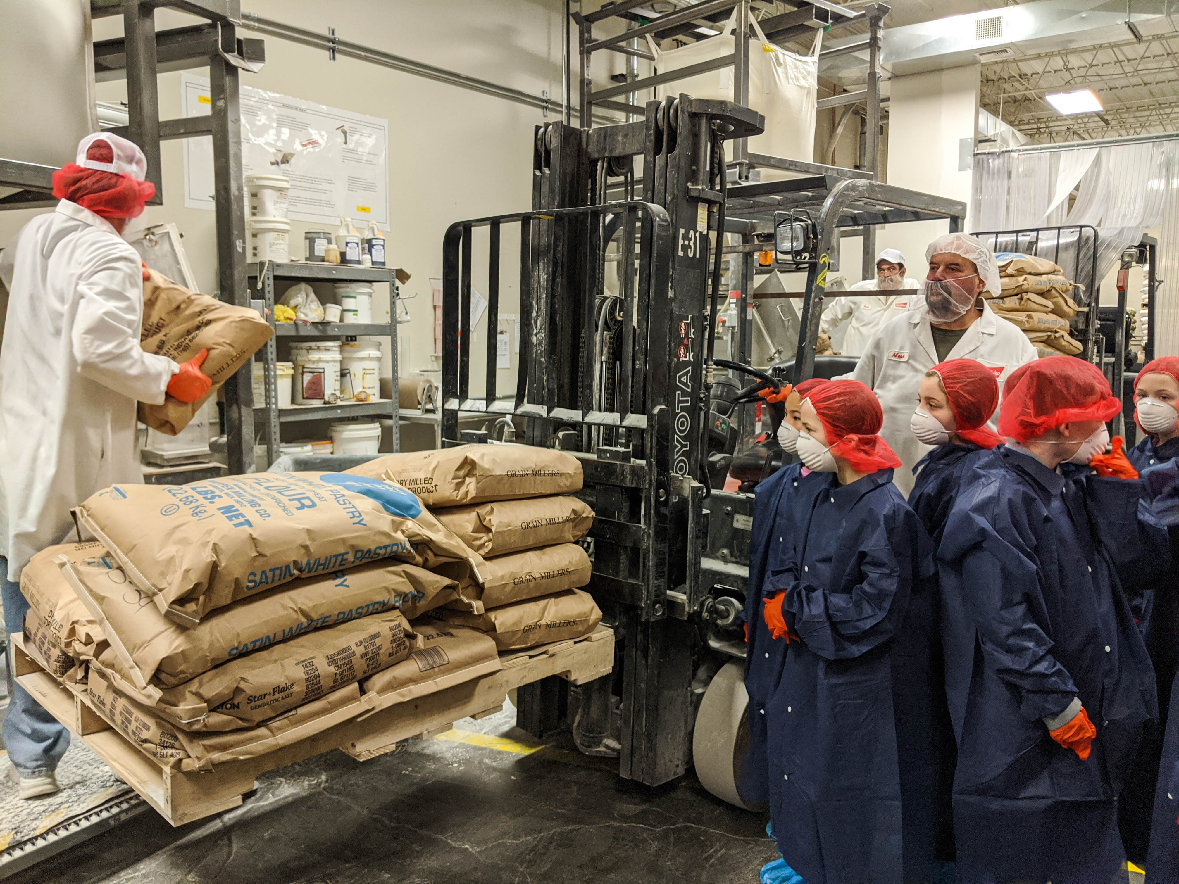 Bean Elementary School tours Fry Krisp facility