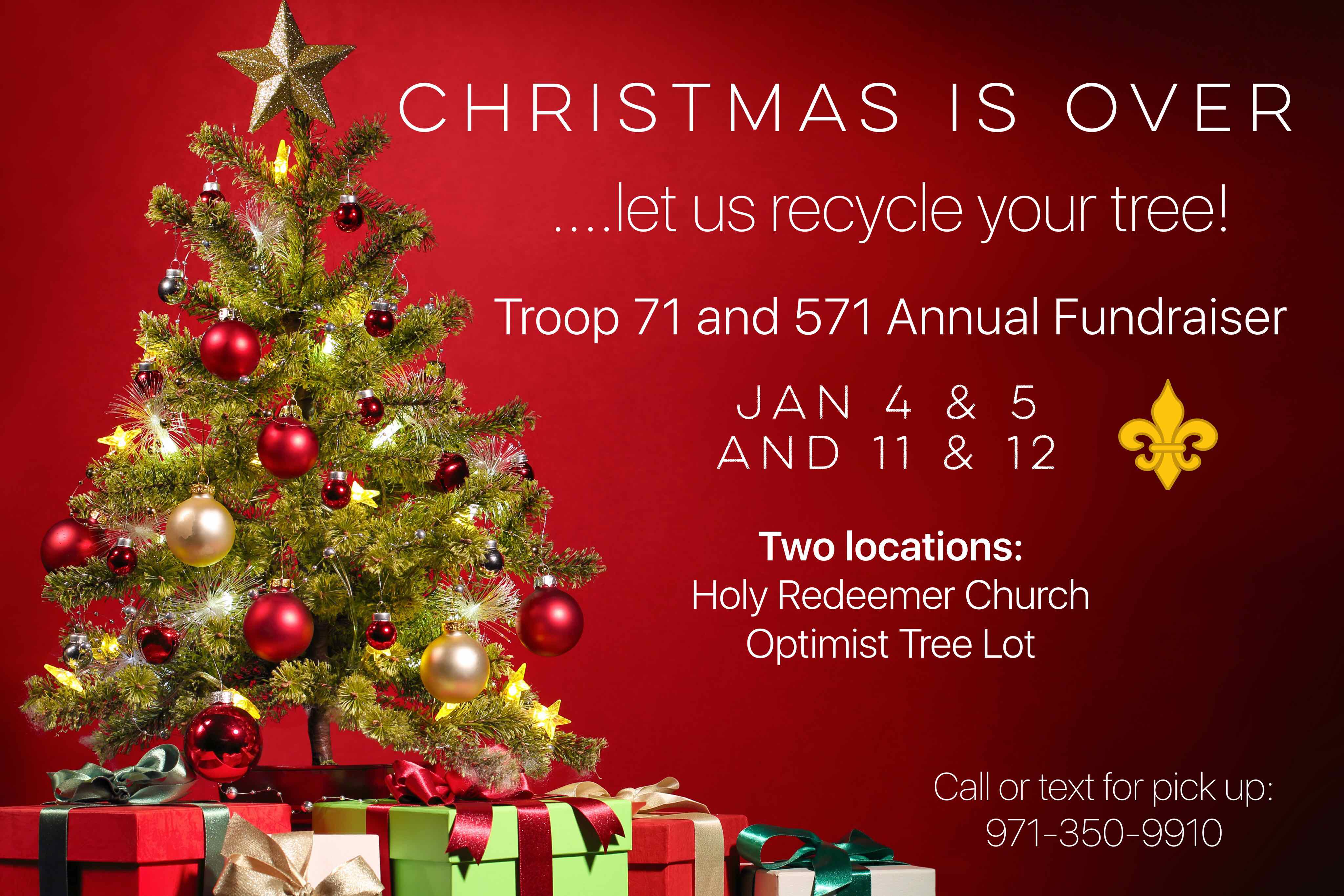 Trash Day Benbrook Tx Christmas 2022 If You're Ready To Recycle Christmas Greenery, Trash Haulers And Scouts Are  Here To Help - Oregonlive.com