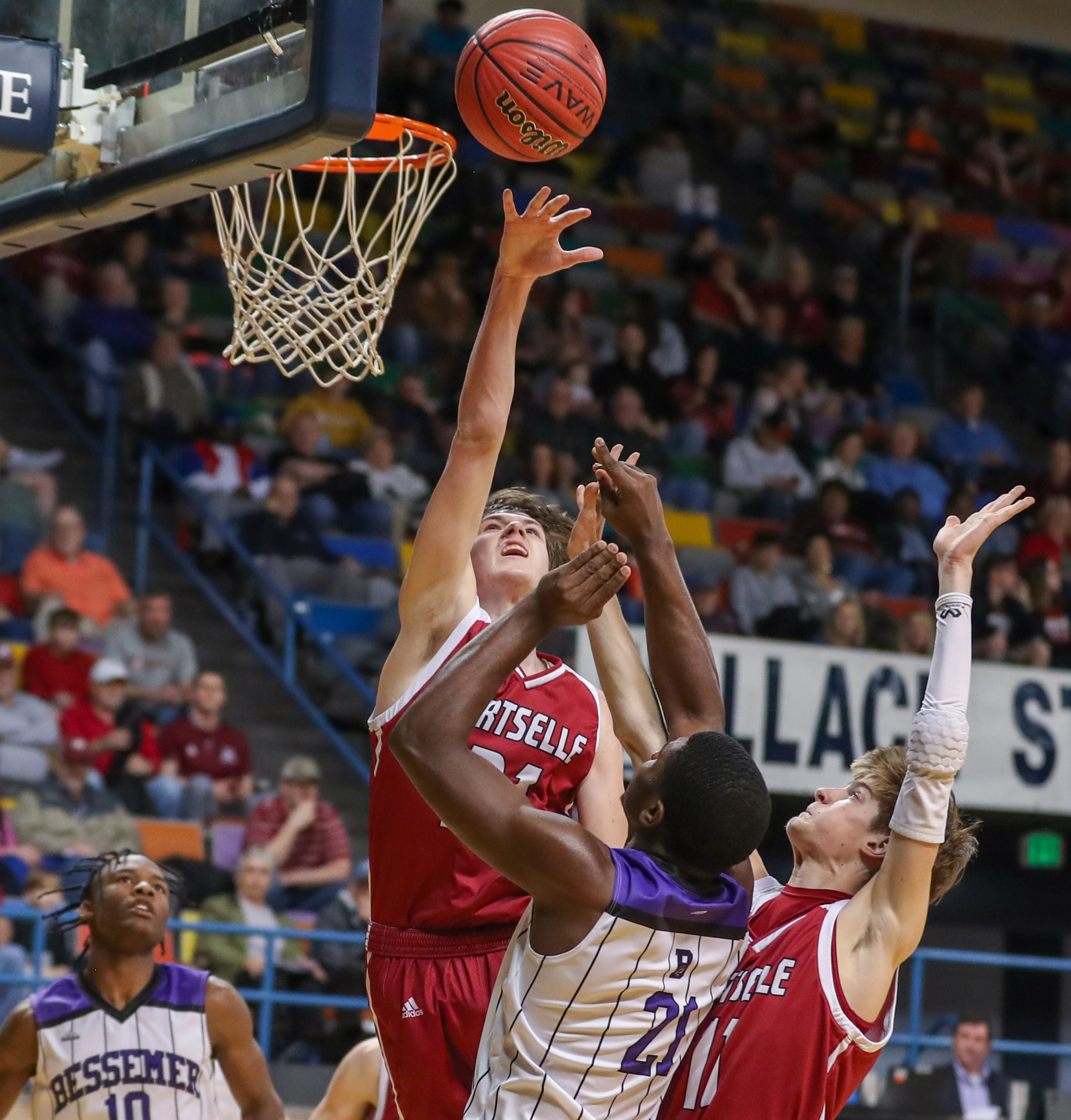Hartselle vs. Bessemer City boys AHSAA basketball
