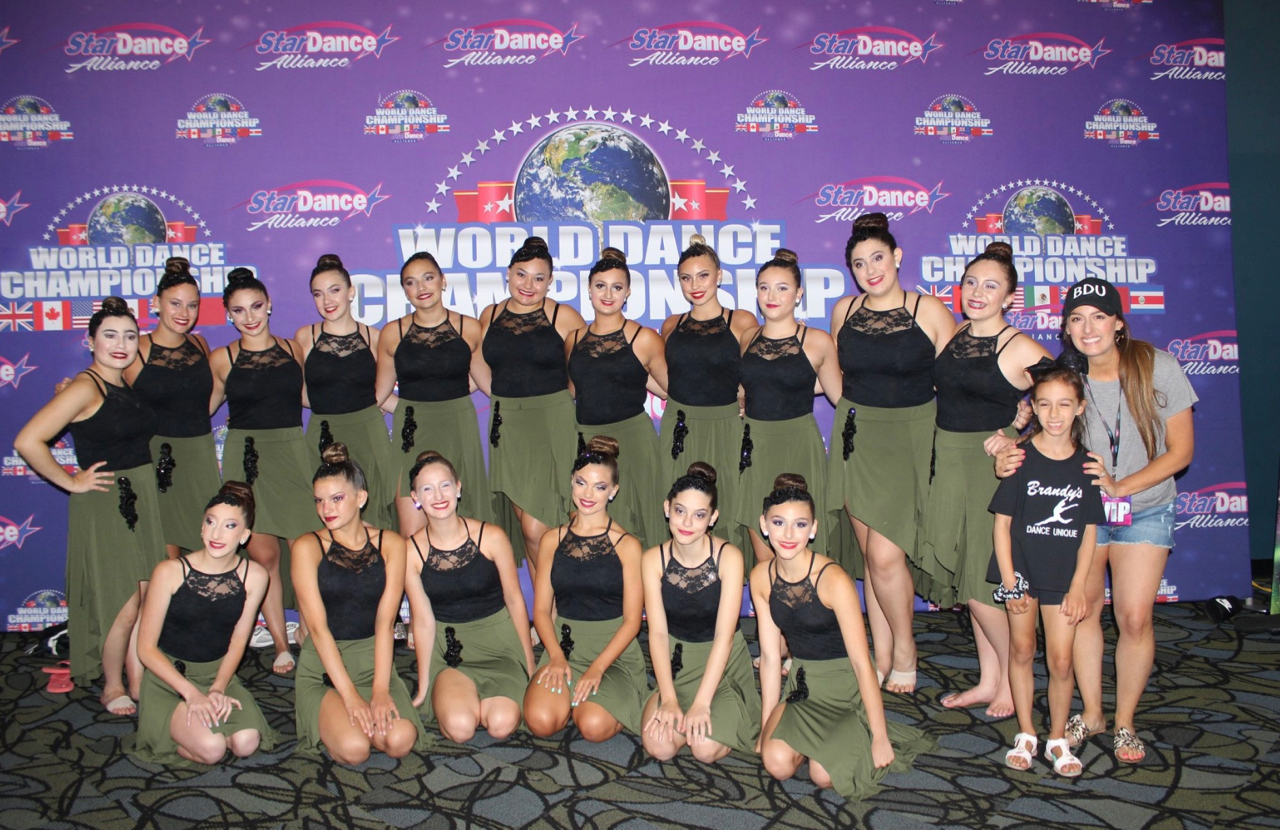 Brandy's Dance Unique dancers take Top 5 in World Championships