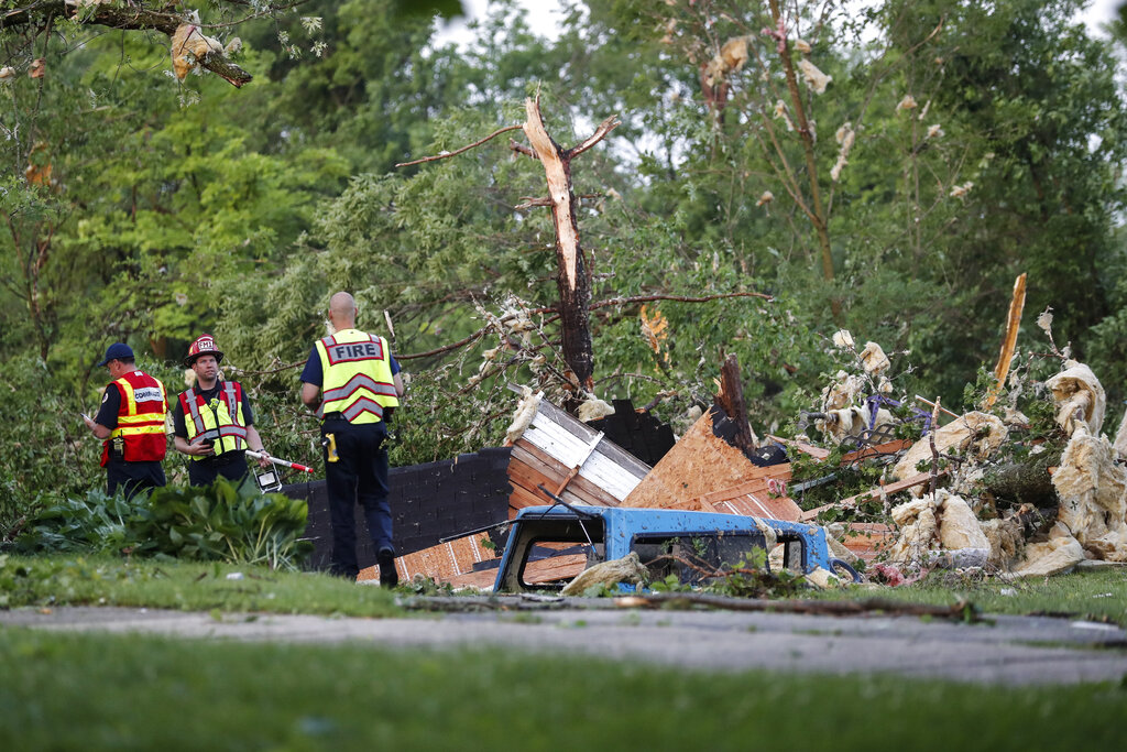 Tornadoes leave trail of destruction across Ohio, Indiana - oregonlive.com