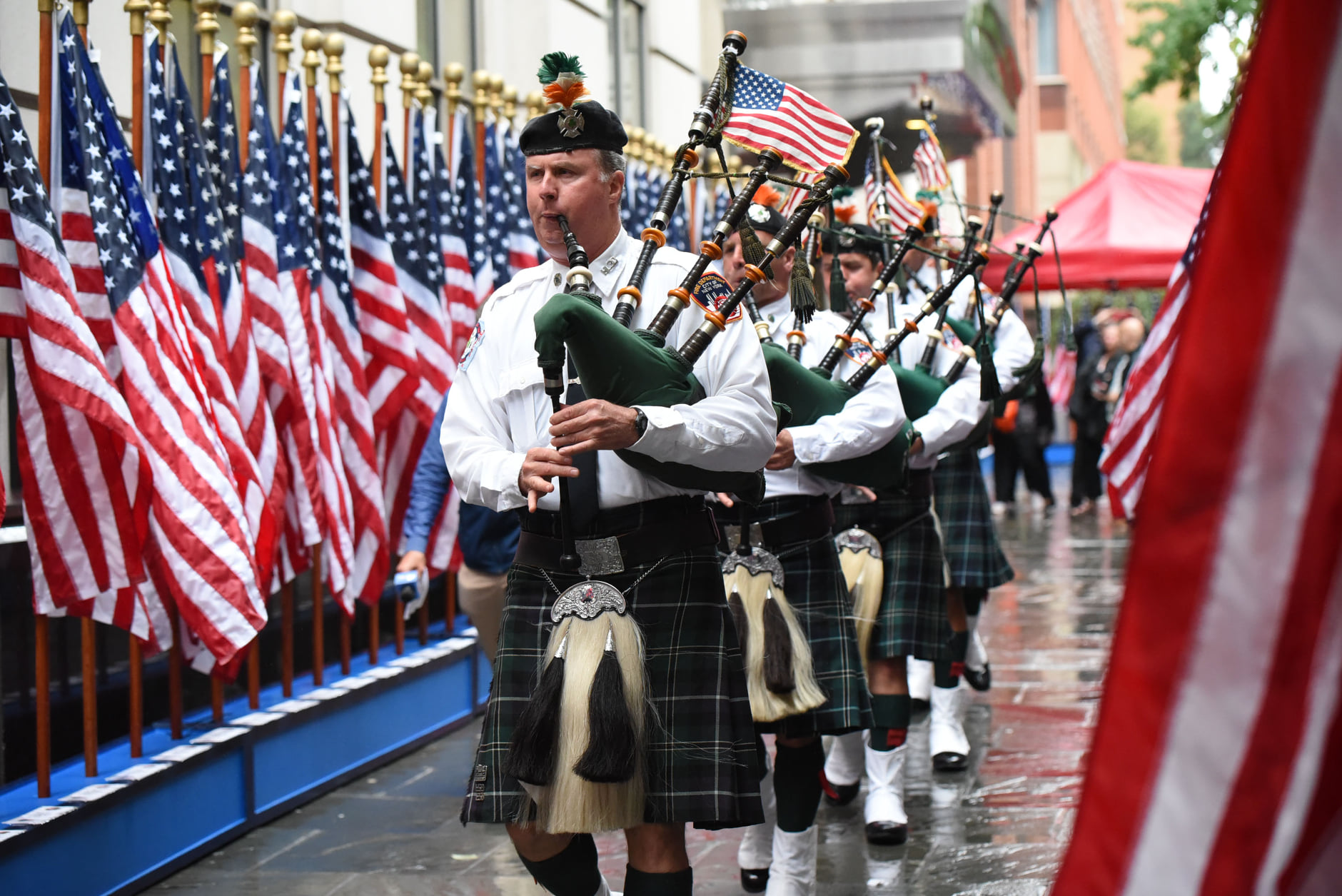 FDNY honors fallen 9/11 S.I. heroes at memorial wall ceremony - silive.com