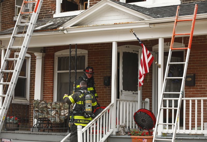 Structure fire in Hellertown