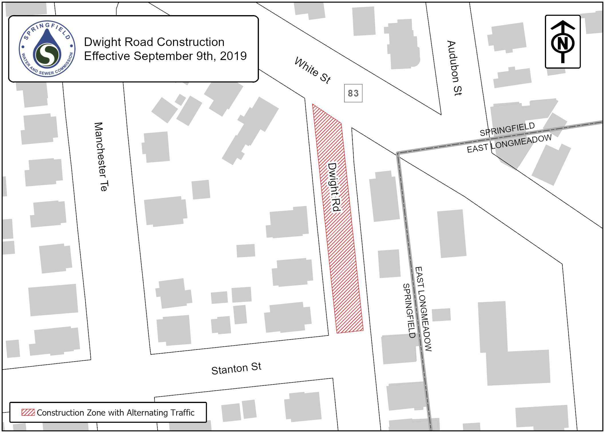 Springfield Water & Sewer Commission announces start of Dwight Road