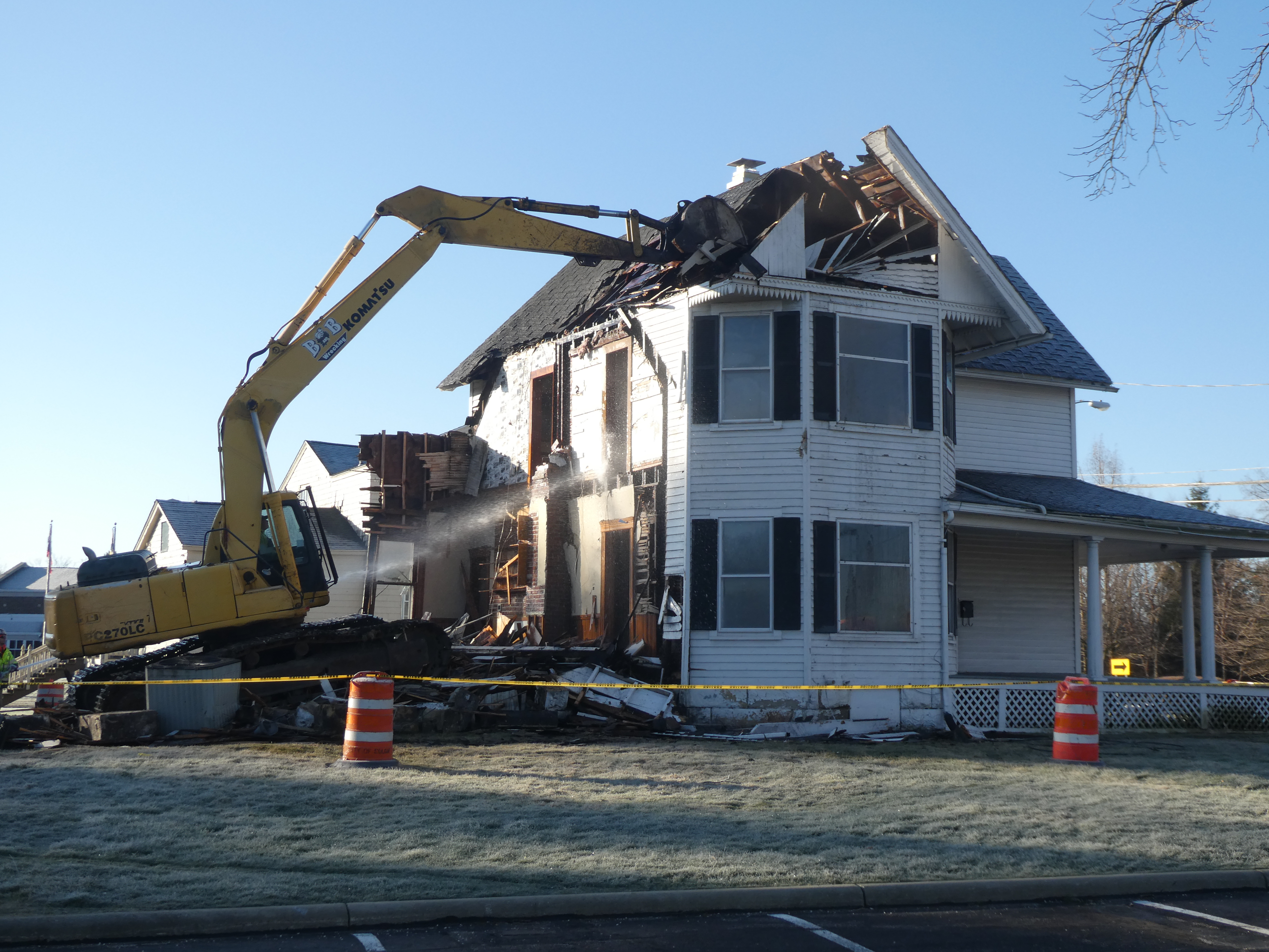 Sudden Demolition of Fishkill Landmark Criticized - New York Almanack