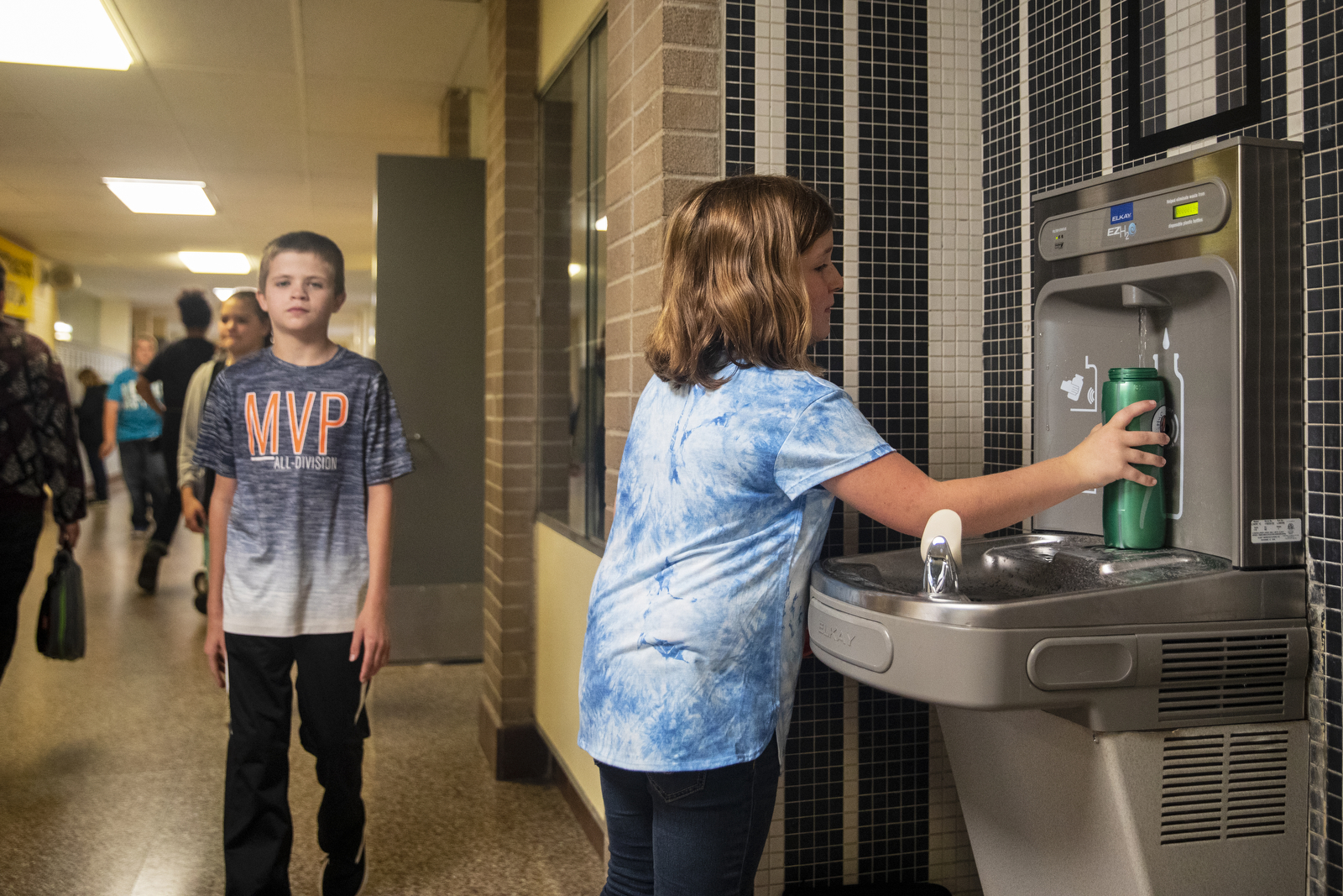 New well at Montcalm County middle school