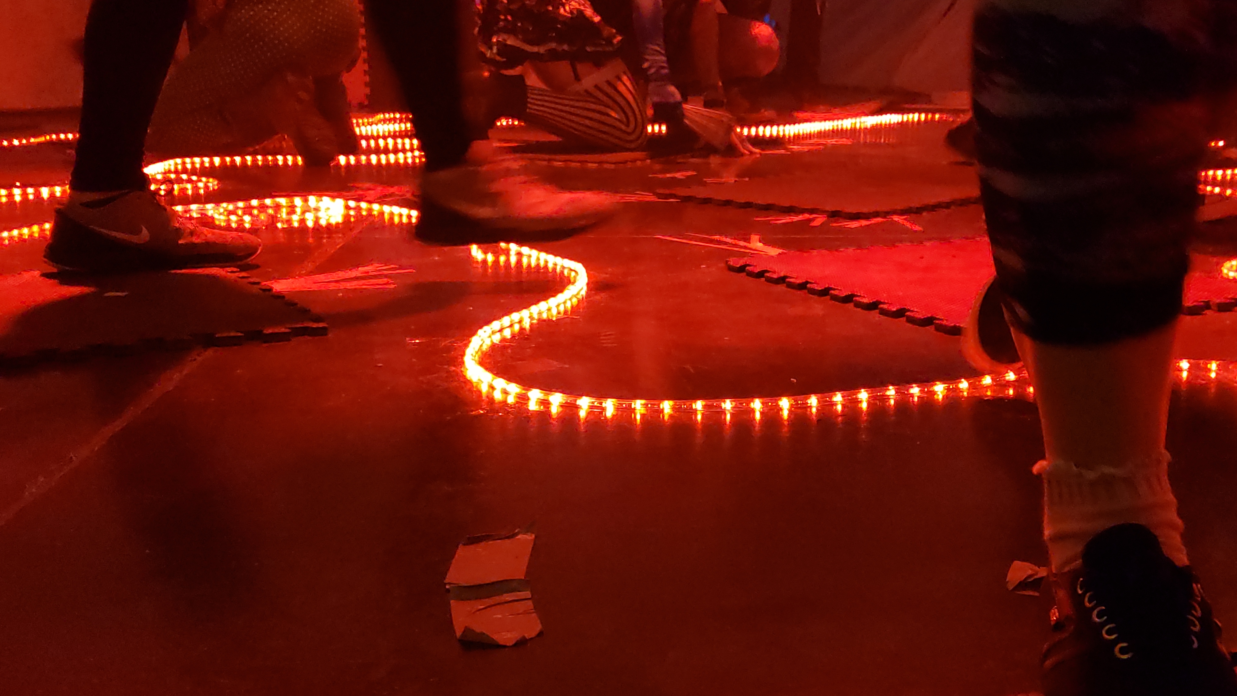 'World's Largest Blanket Fort Party' in Portland