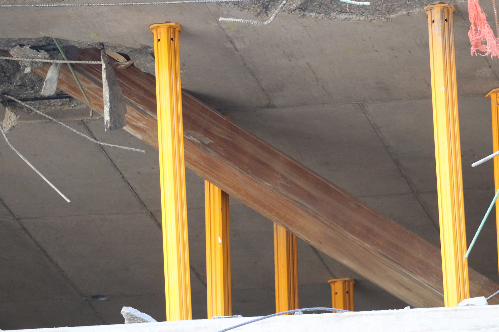 Parking garage collapse in downtown Cleveland