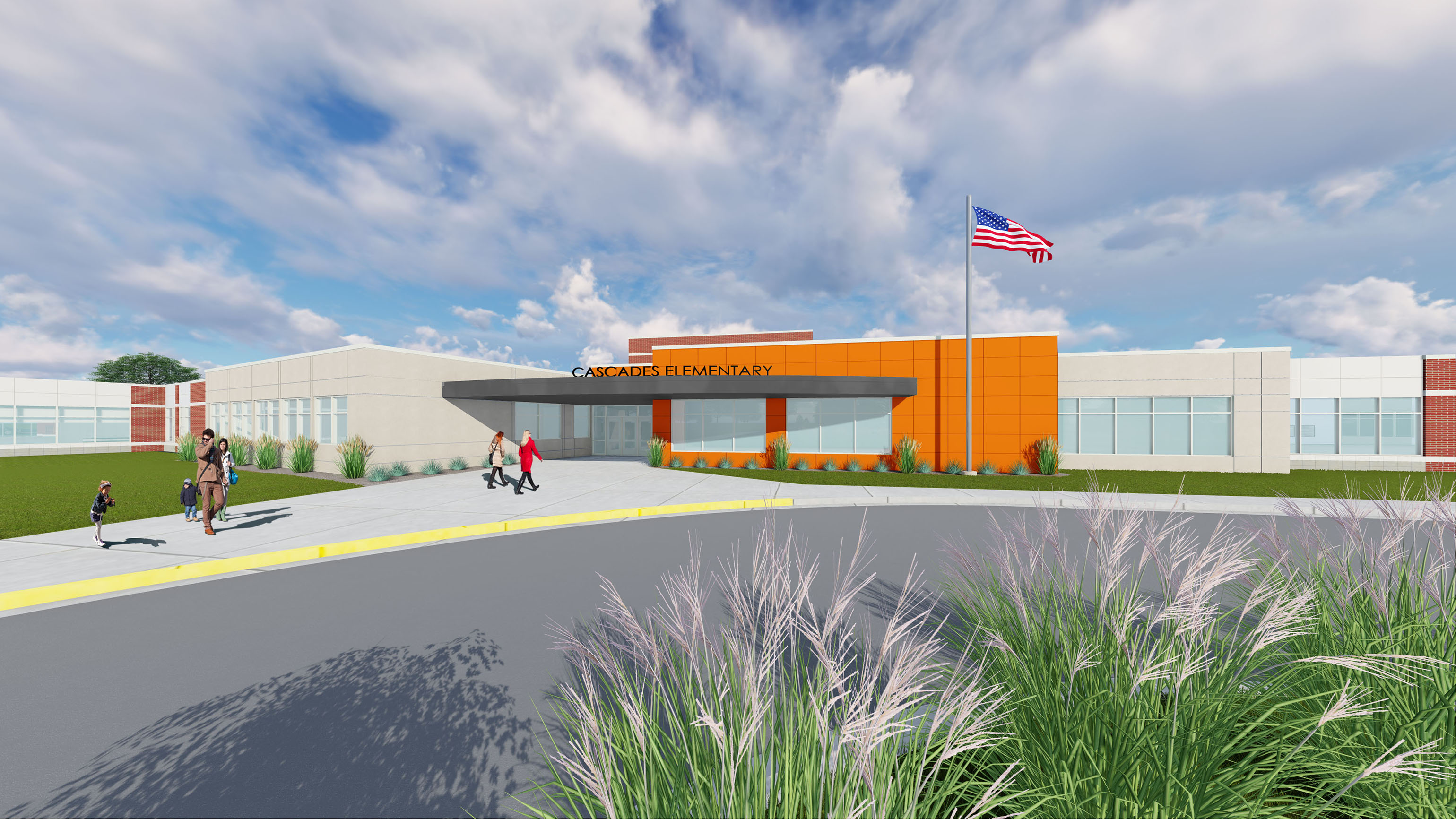 Groundbreaking for new Cascades Elementary School