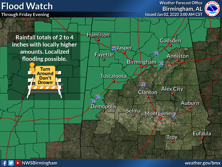 Rain and possibly severe storms in Alabama forecast today - al.com
