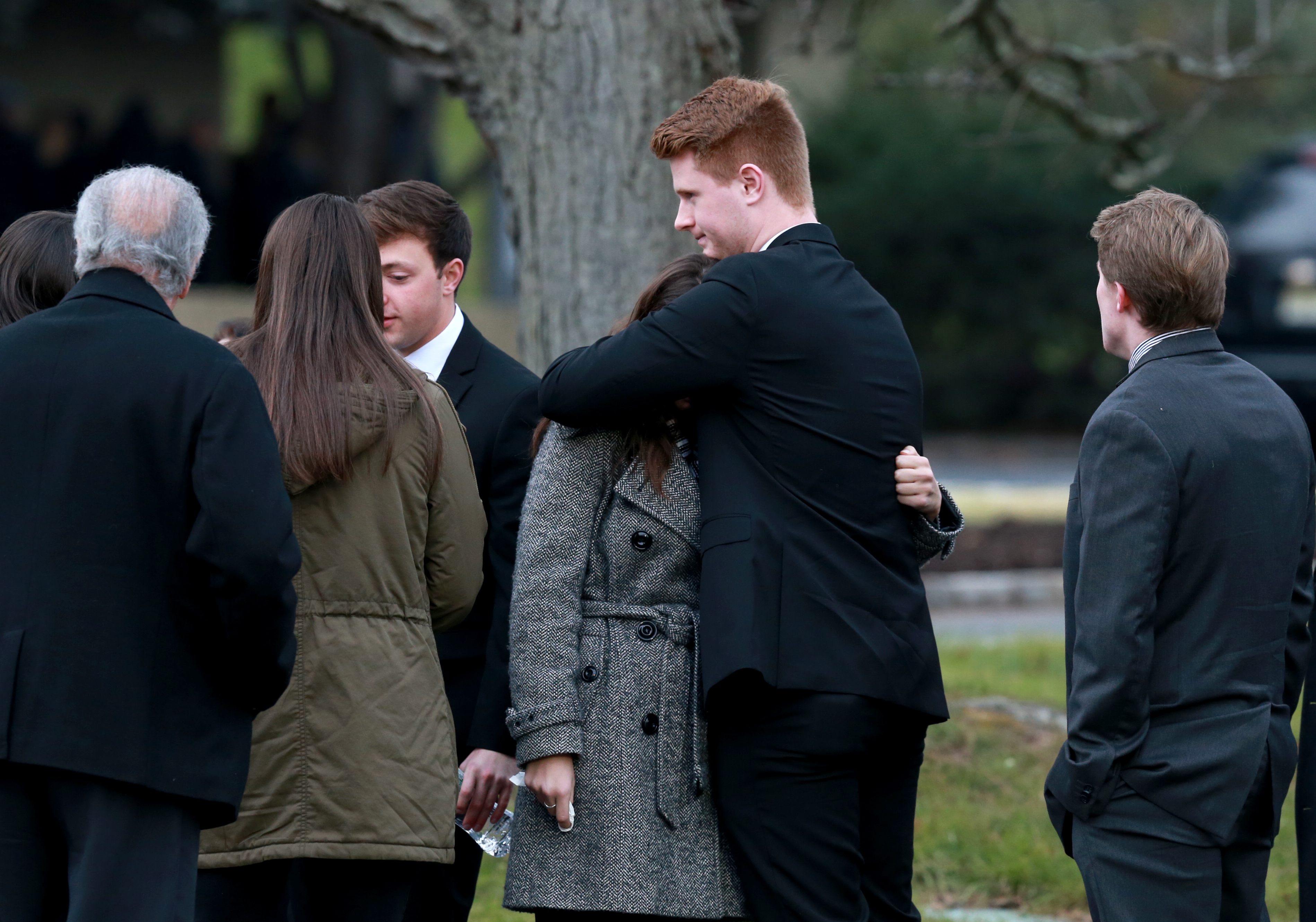Hundreds line up in cold to say final goodbye to college student - nj.com
