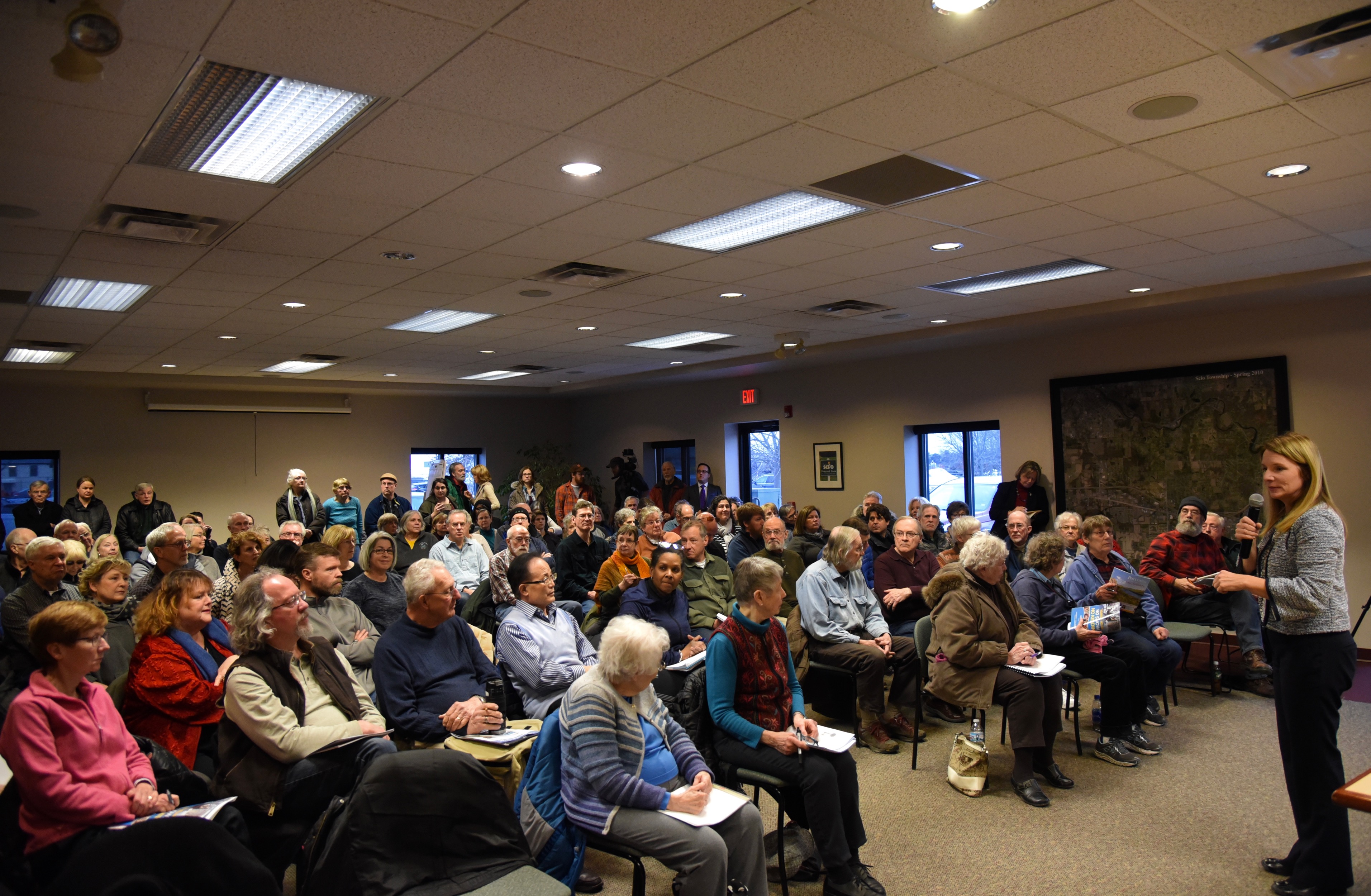 Clean water town hall hosted by state Rep. Donna Lasinski in Scio