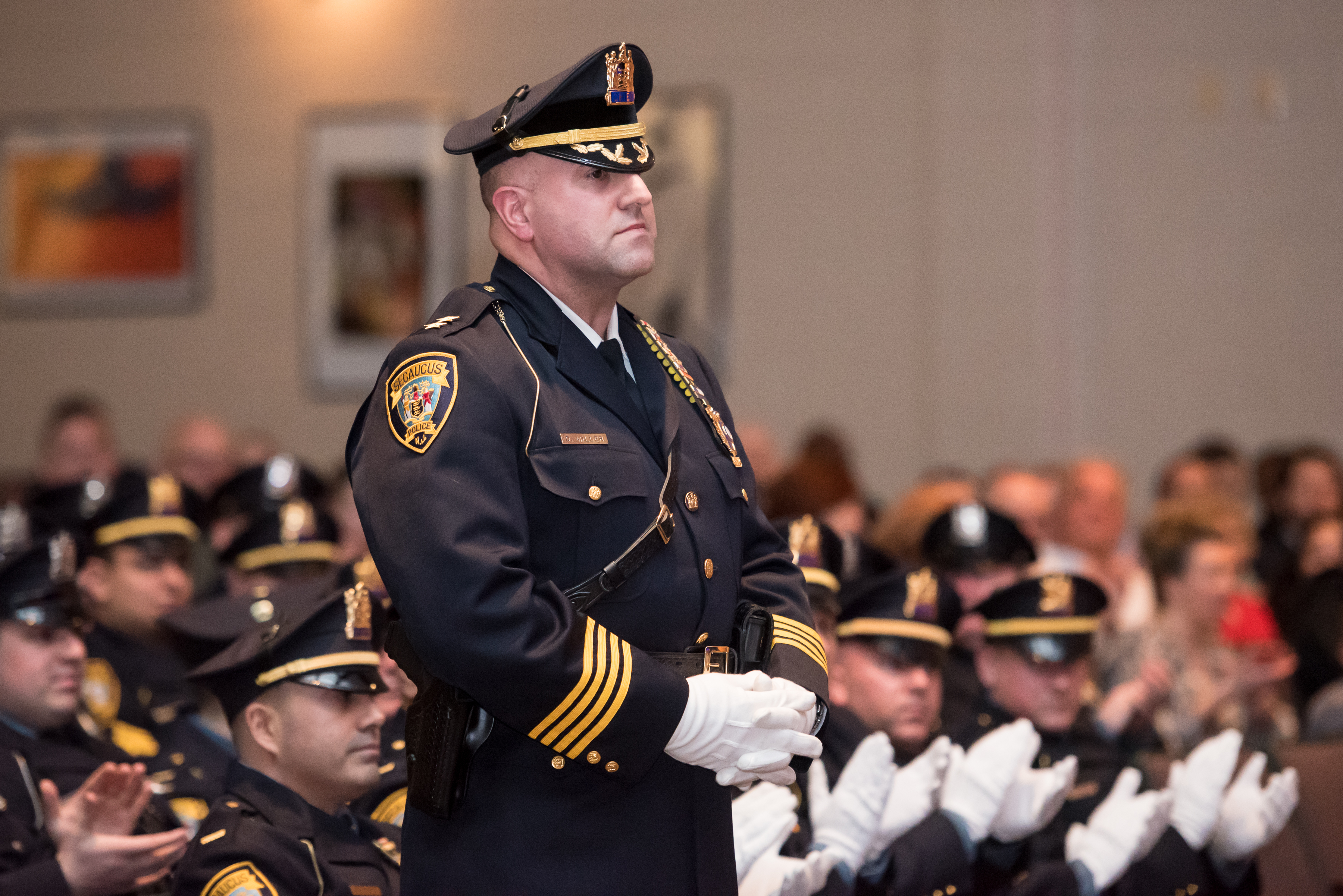 Secaucus police promotion ceremony - nj.com
