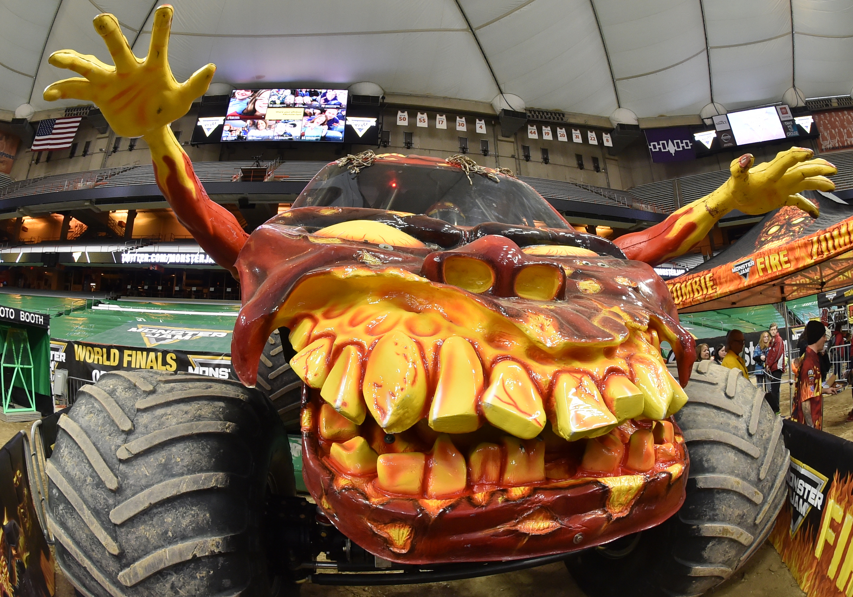 Monster Jam 2019: Meeting the trucks at Pit Party - syracuse.com