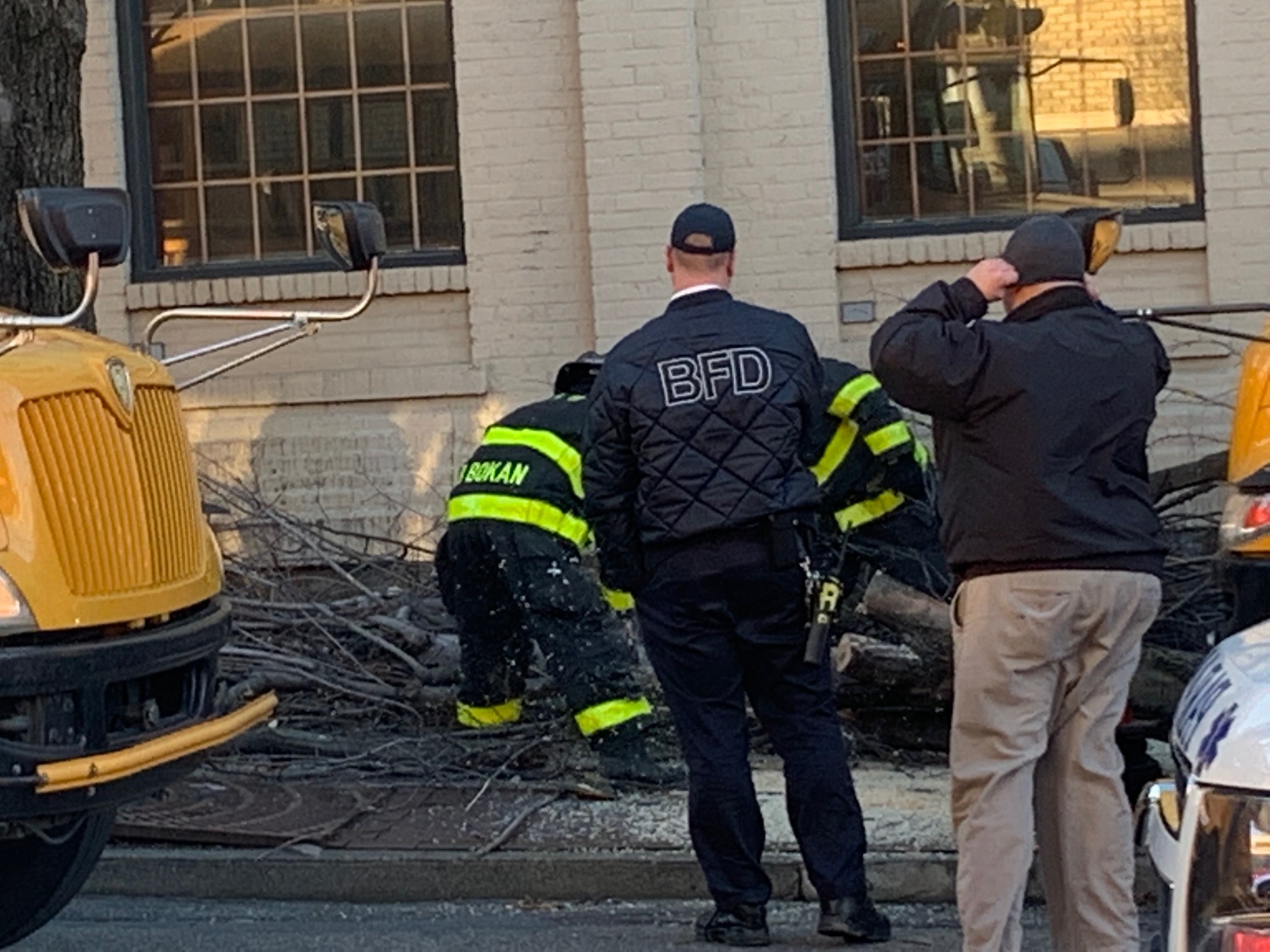 School bus driver taken to hospital in Bethlehem crash ...