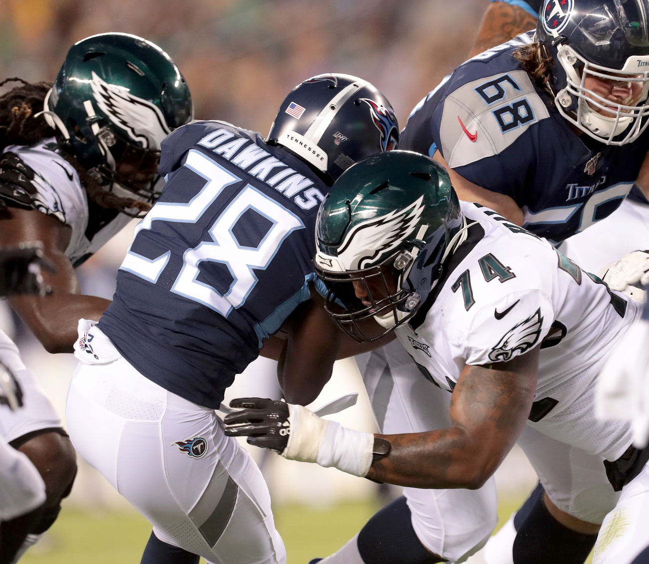 Tennessee Titans vs. Philadelphia Eagles, August 8, 2019 - nj.com