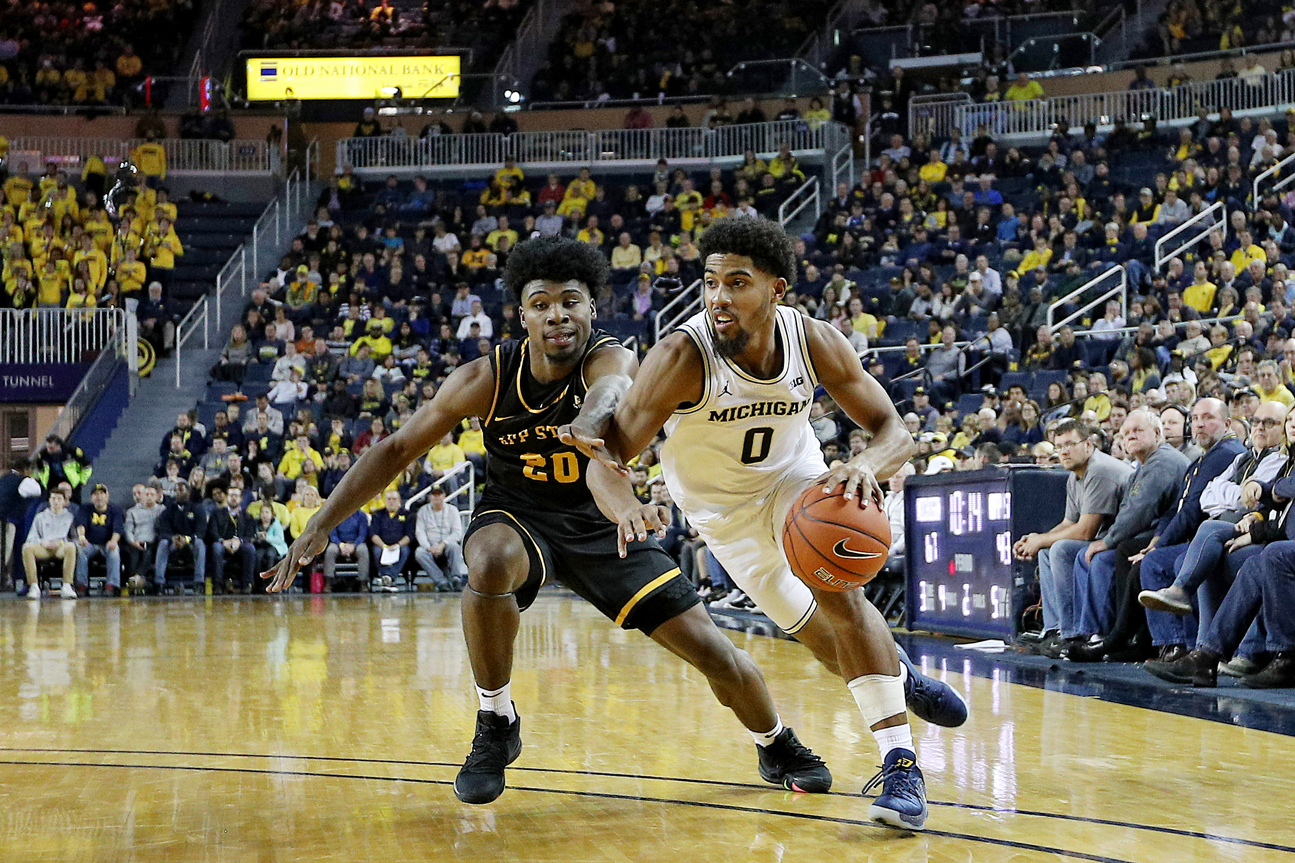 College basketball: Michigan vs. Appalachian State - November 5, 2019 ...