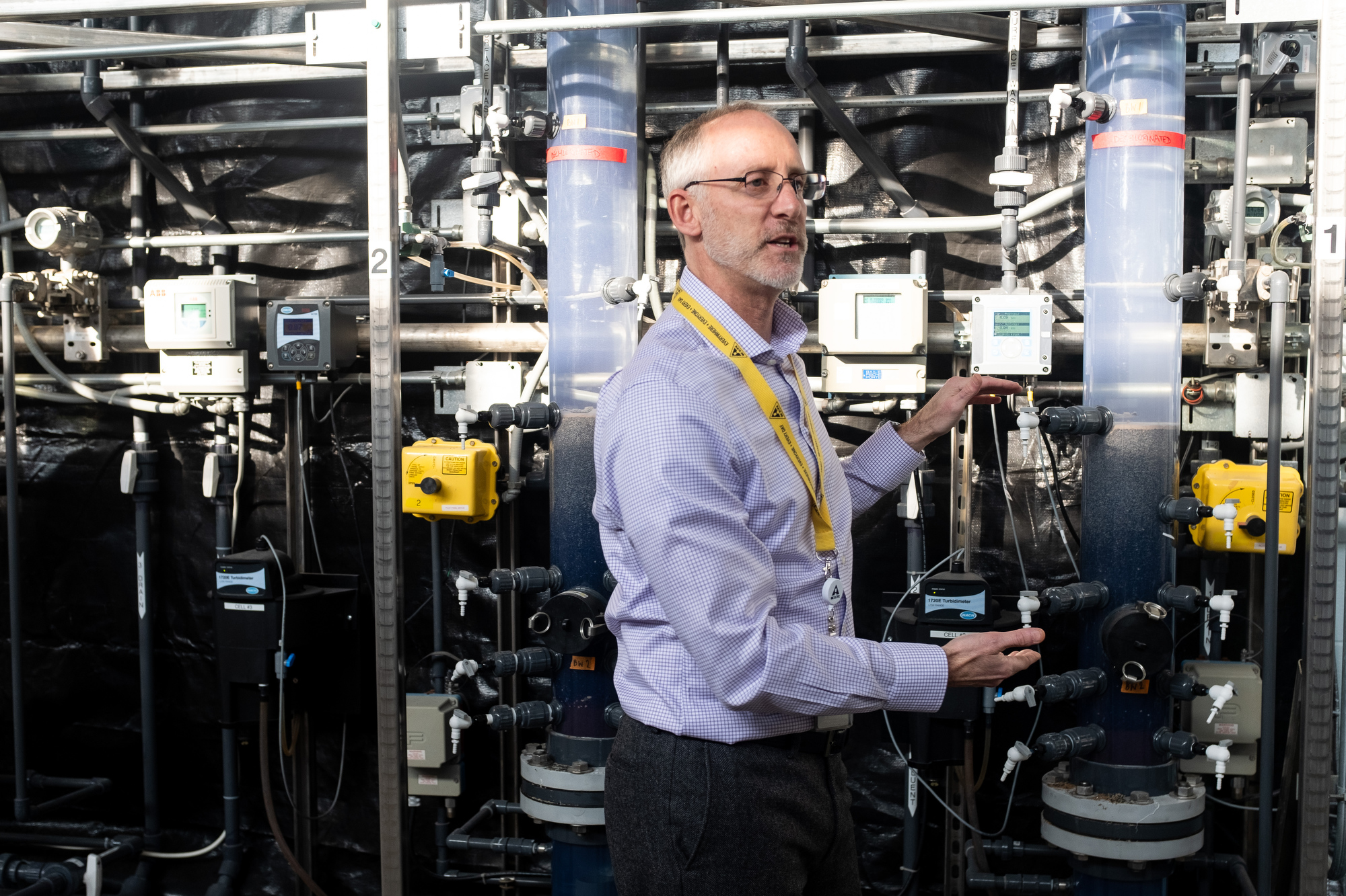 Ann Arbor Water Treatment Plant tour