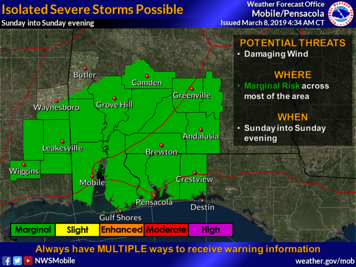 Chance of strong storms for Alabama this weekend - al.com