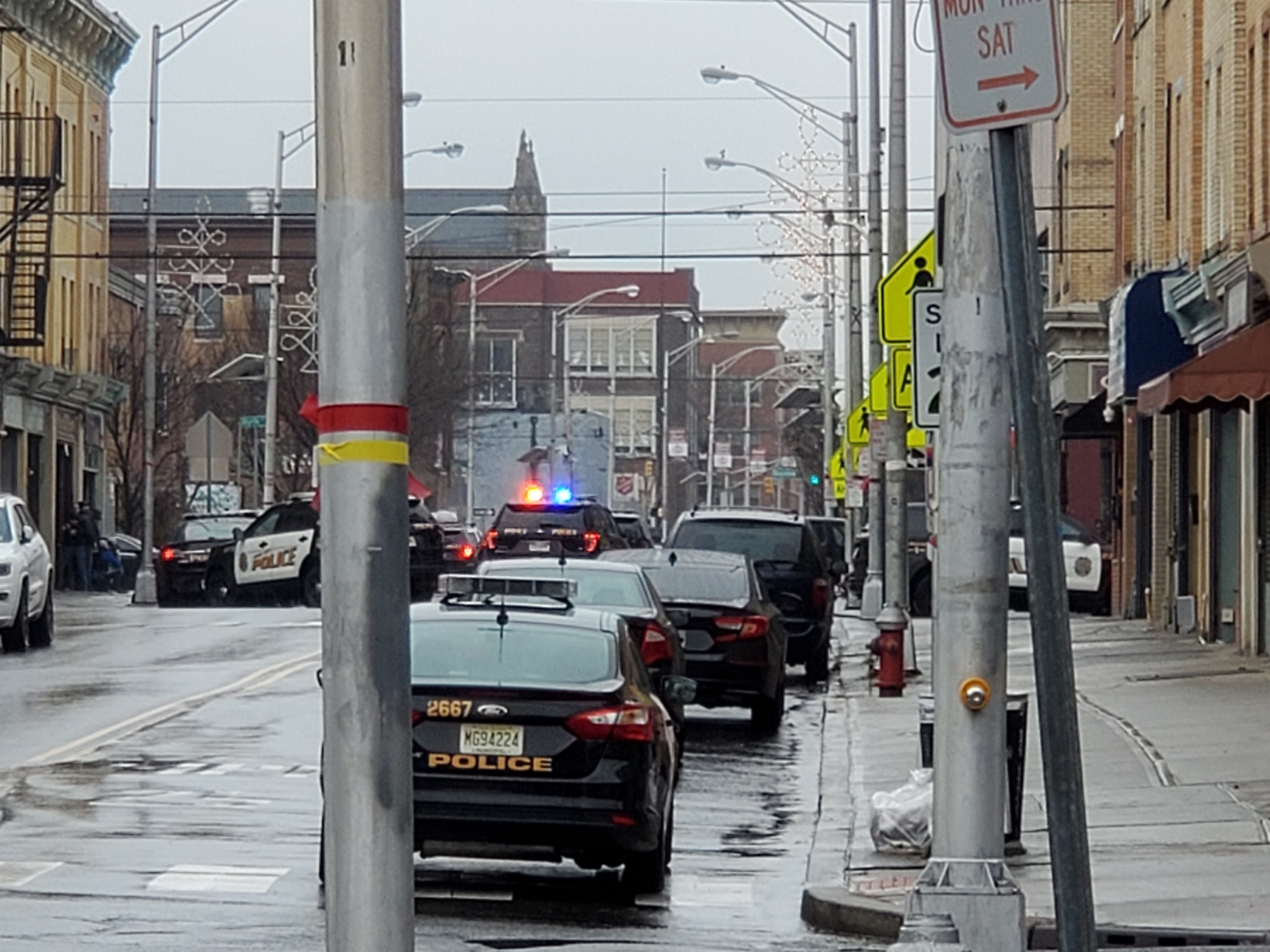 Shooters open fire on Jersey City police
