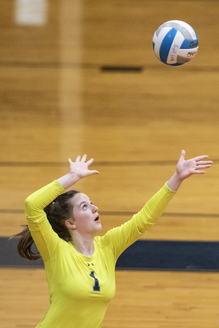 Gull Lake volleyball hosts stateranked Mattawan, Bronson for trimeet